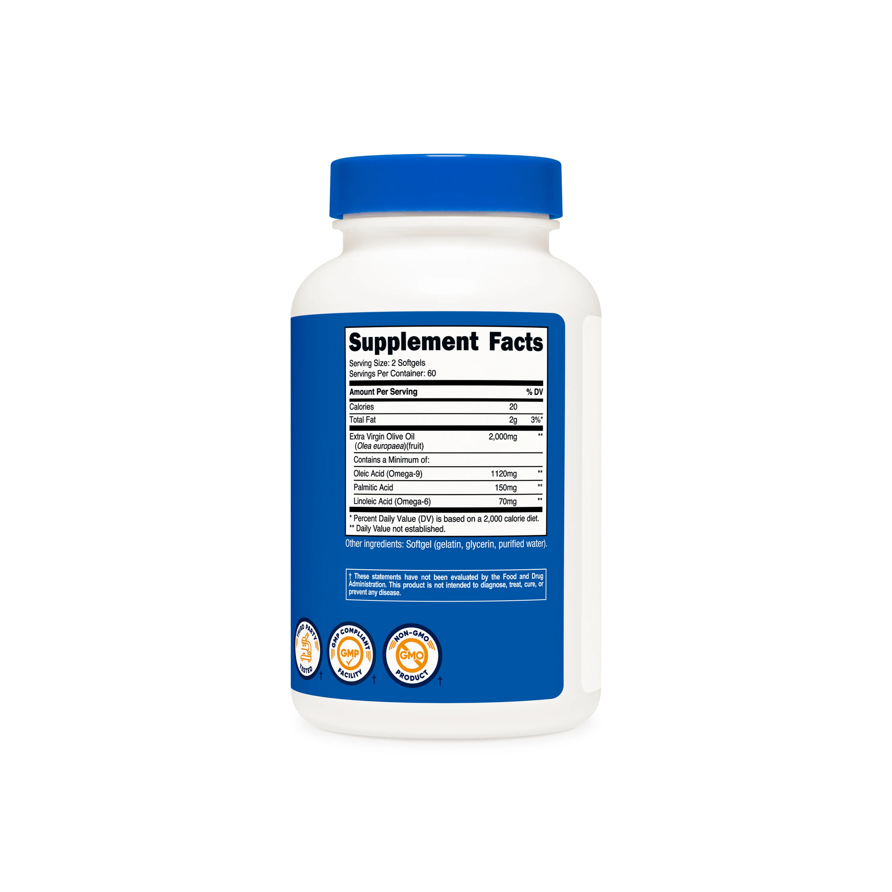 Nutricost Extra Virgin Olive Oil - Image 2