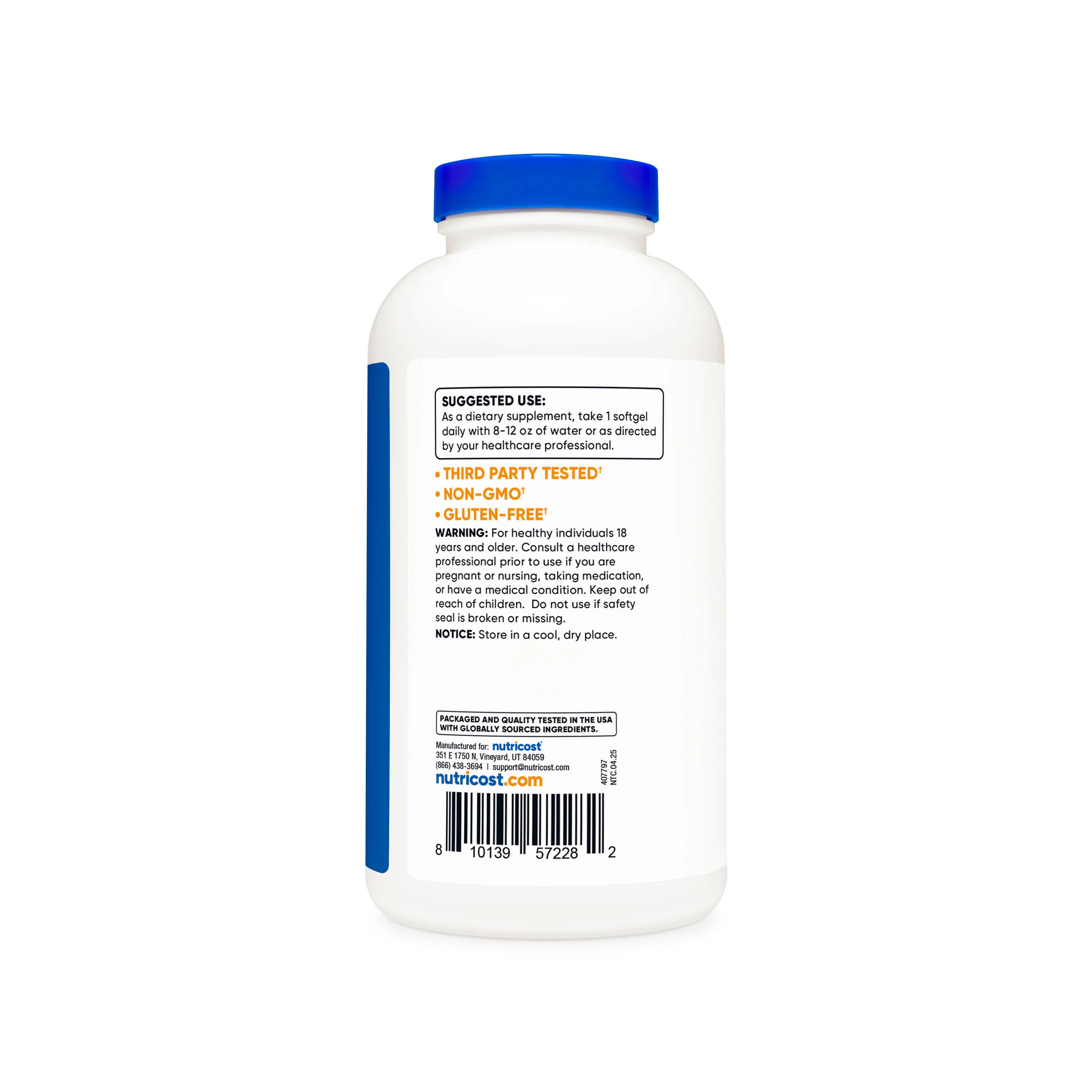 Nutricost Fish Oil Softgels - Image 3