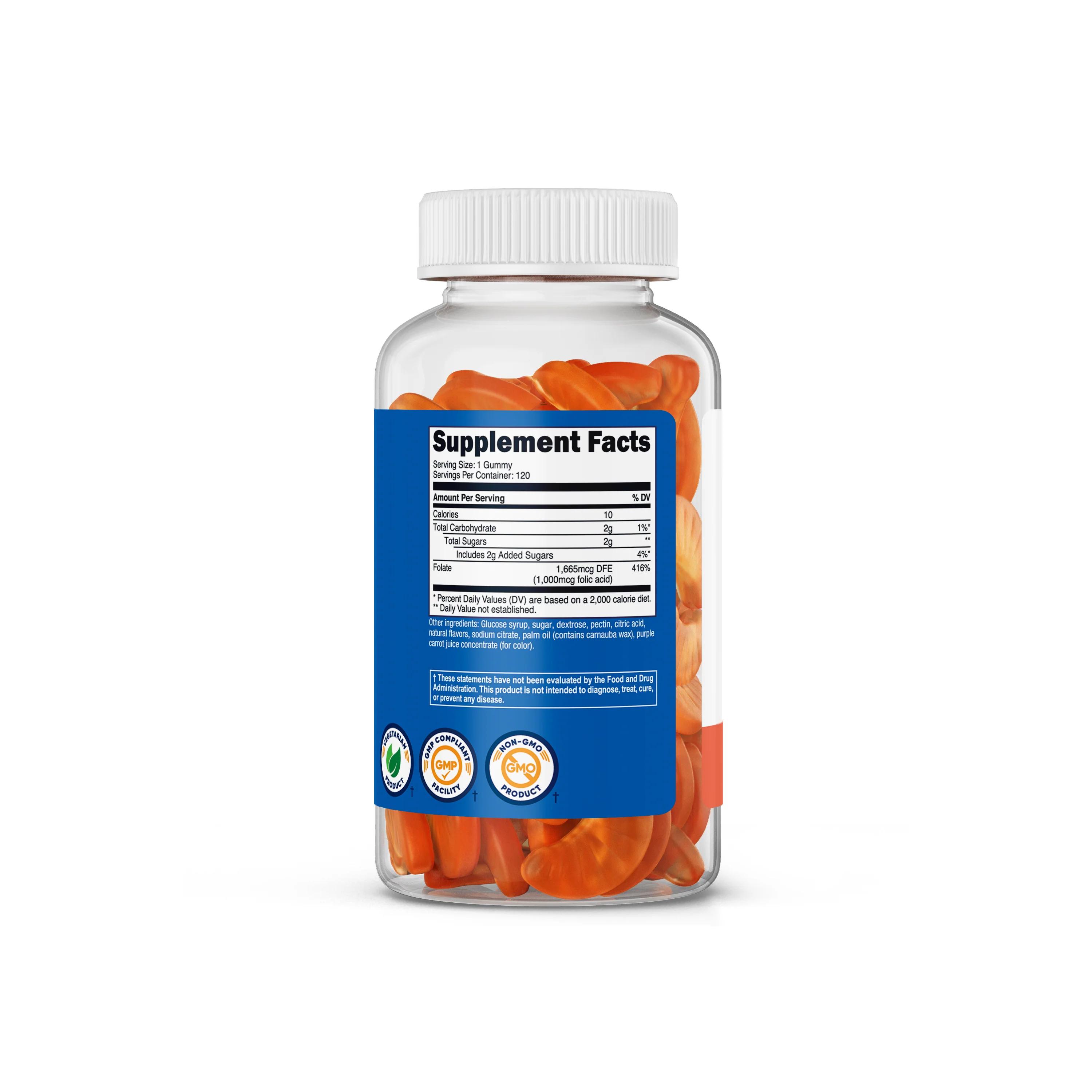 Nutricost Folic Acid Gummies - Image 2