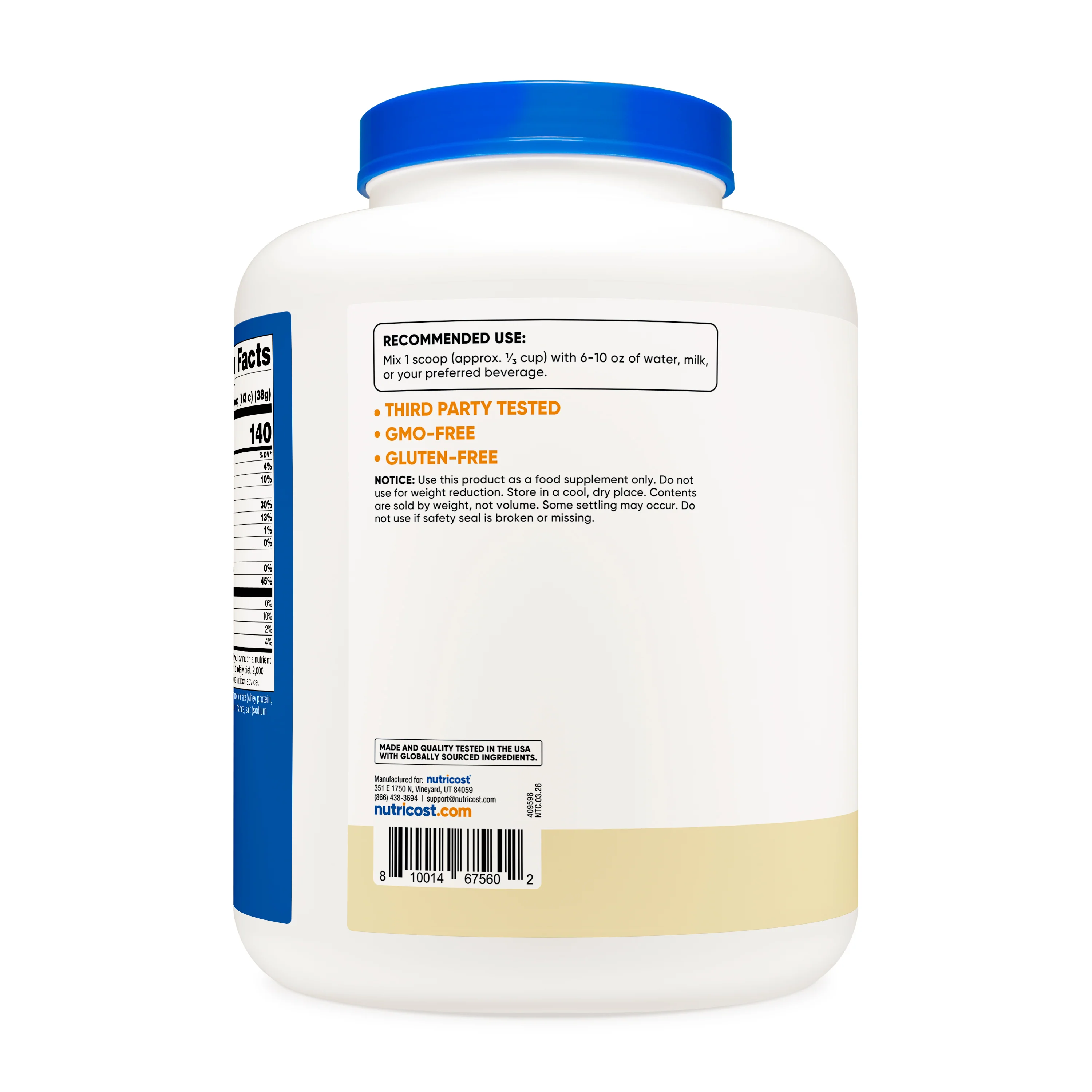 Nutricost Grass-Fed Whey Protein Concentrate Powder - Image 21