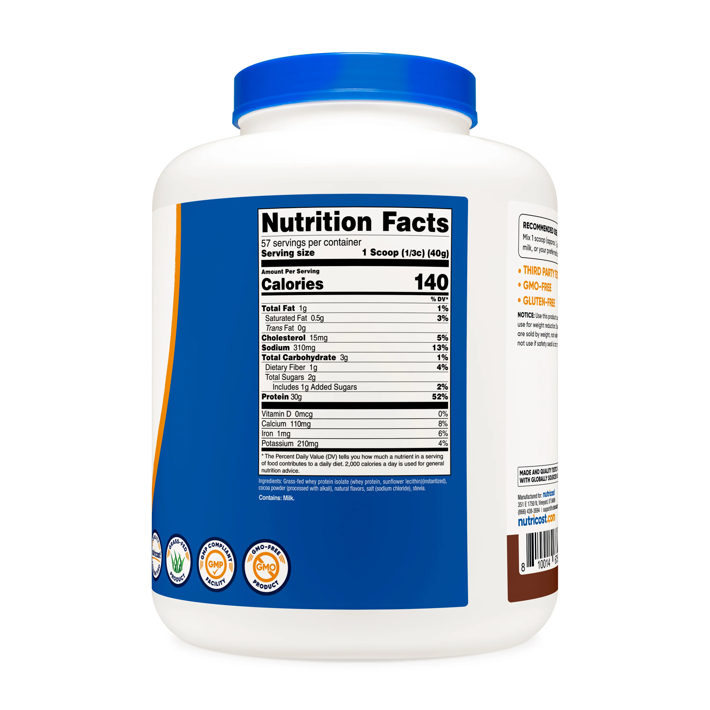 Nutricost Grass-Fed Whey Protein Isolate - Image 12