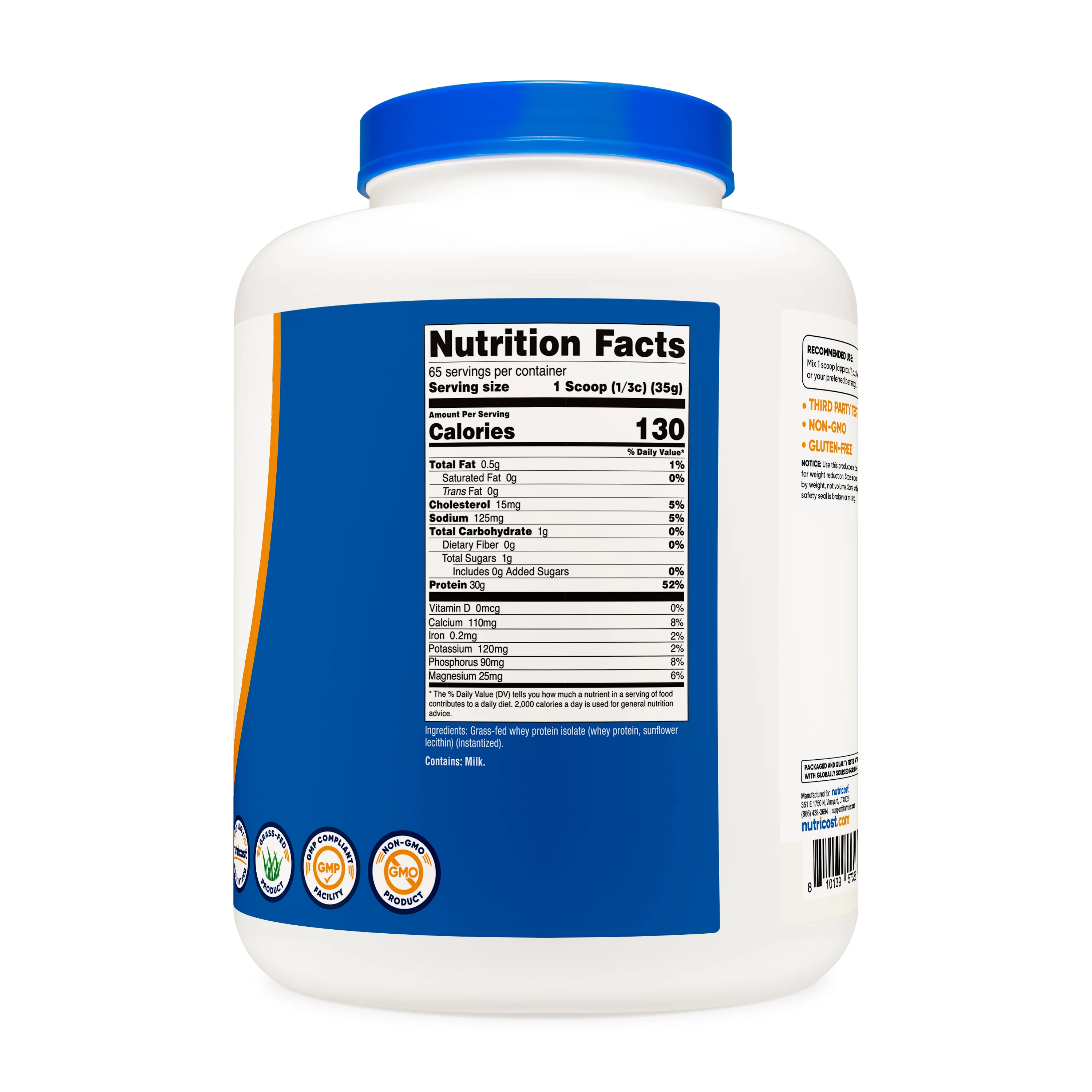 Nutricost Grass-Fed Whey Protein Isolate - Image 15
