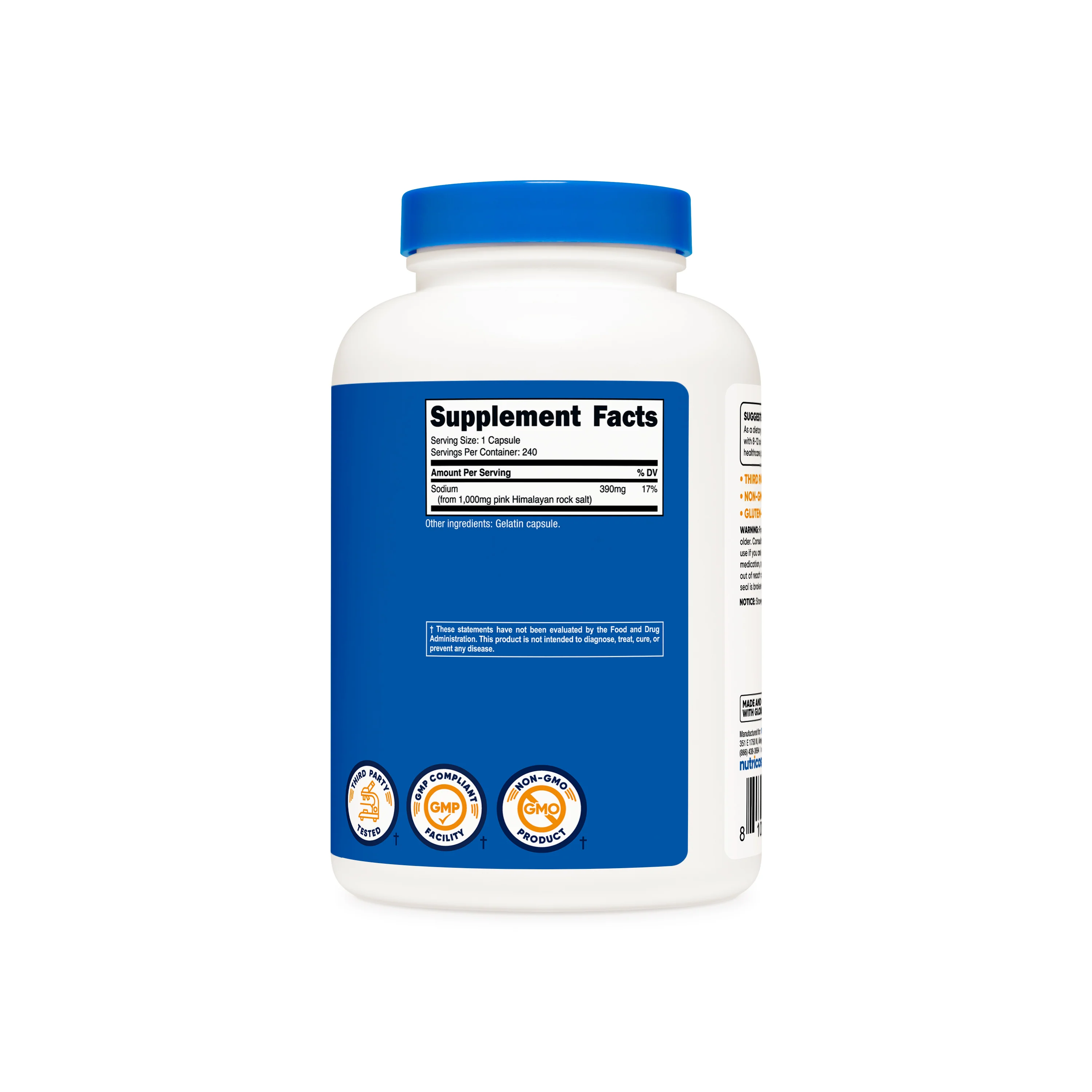 Nutricost Himalayan Salt Capsules - Image 2