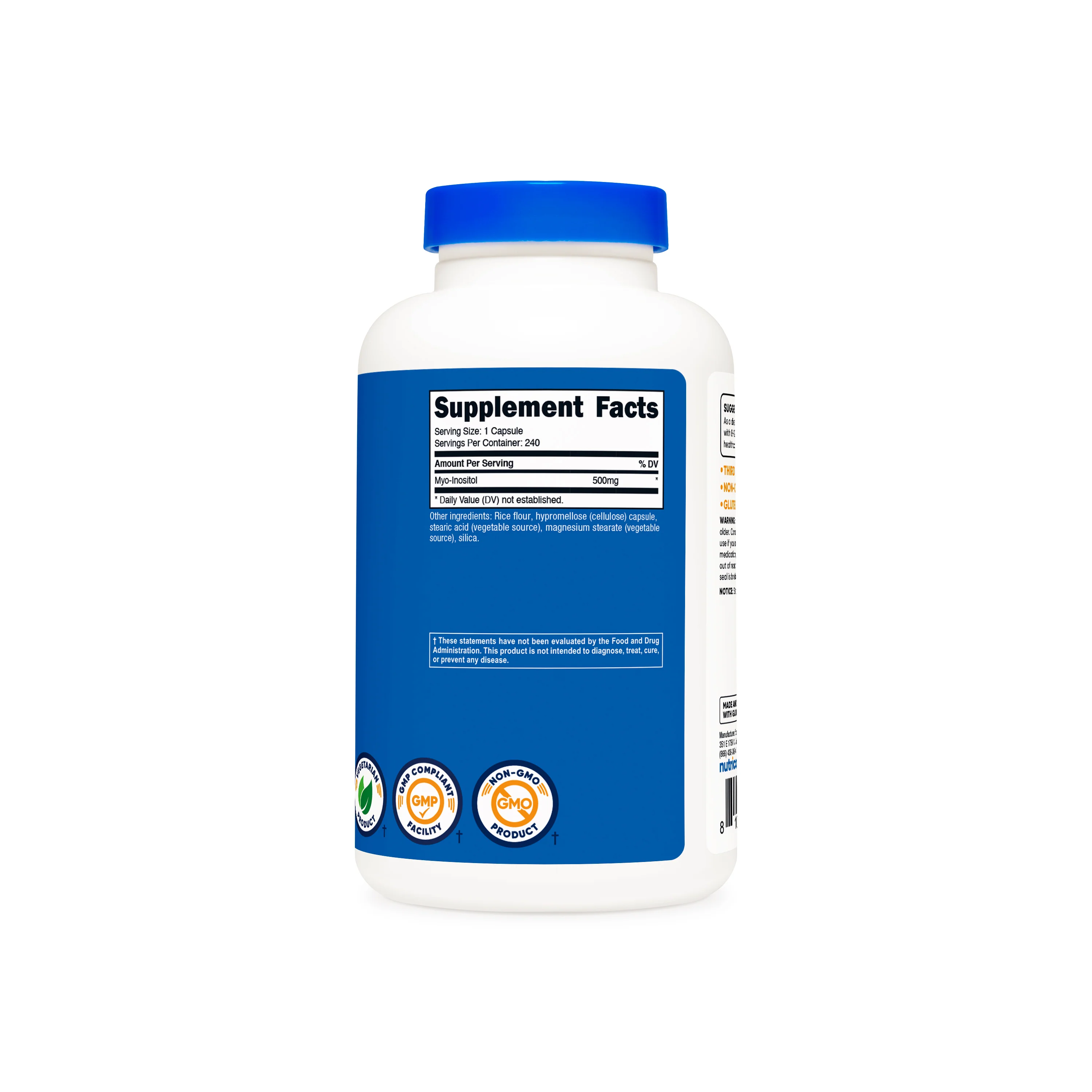 Nutricost Inositol Capsules - Image 2