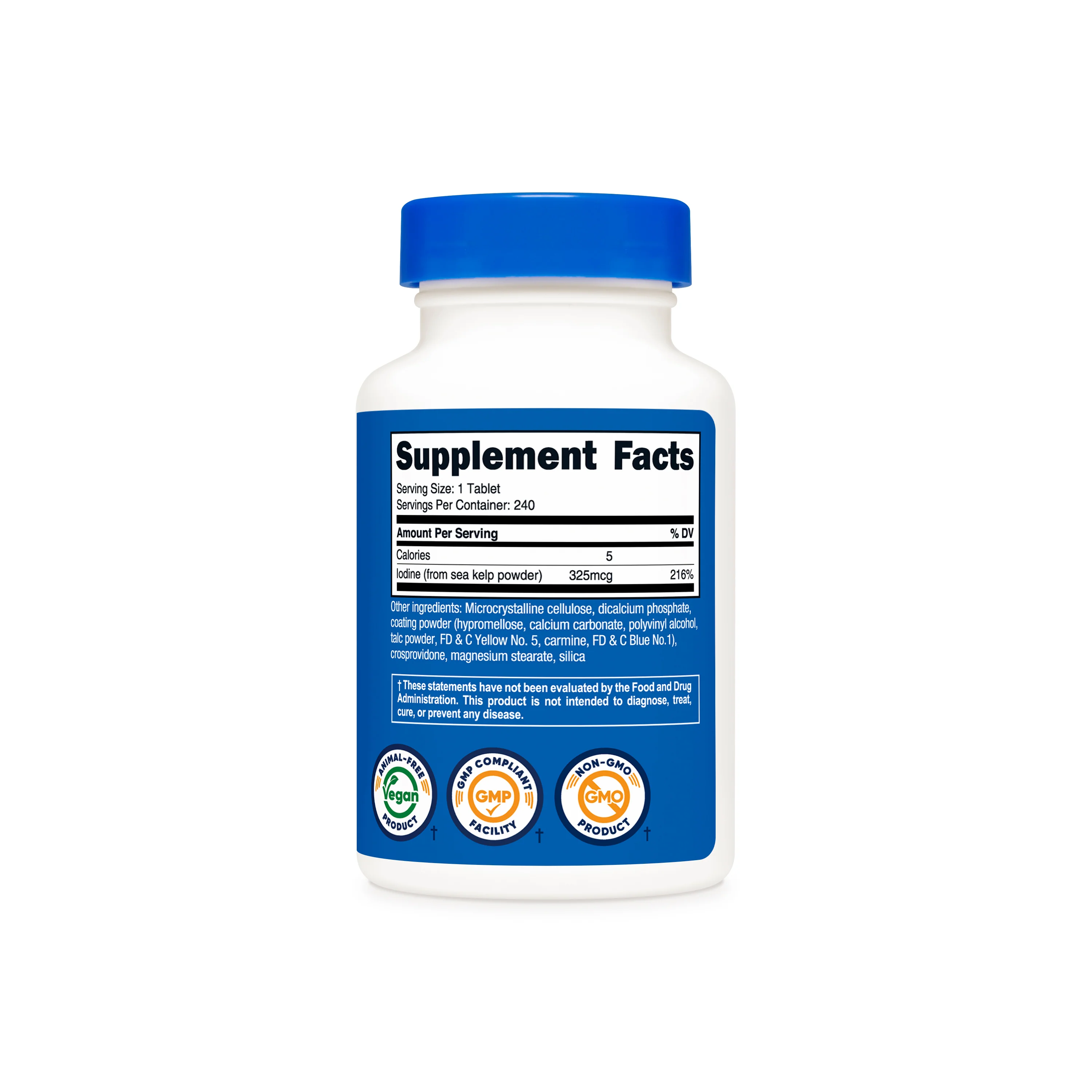 Nutricost Iodine Tablets - Image 2