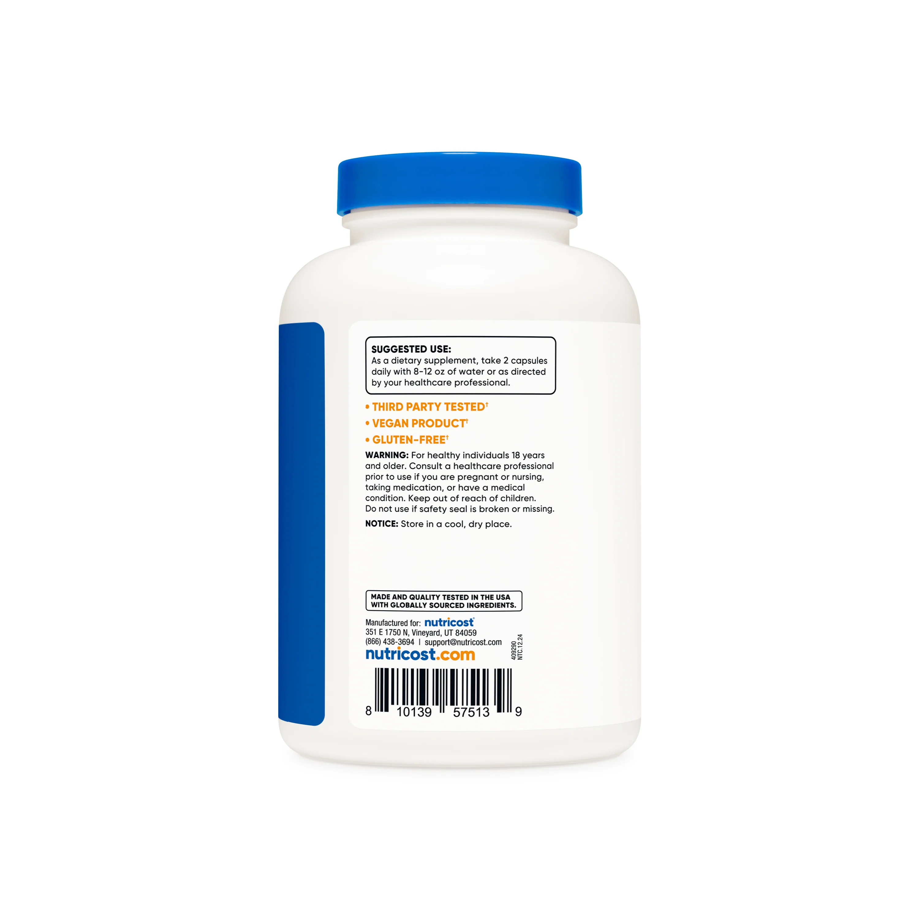 Nutricost Irish Sea Moss Capsules - Image 3