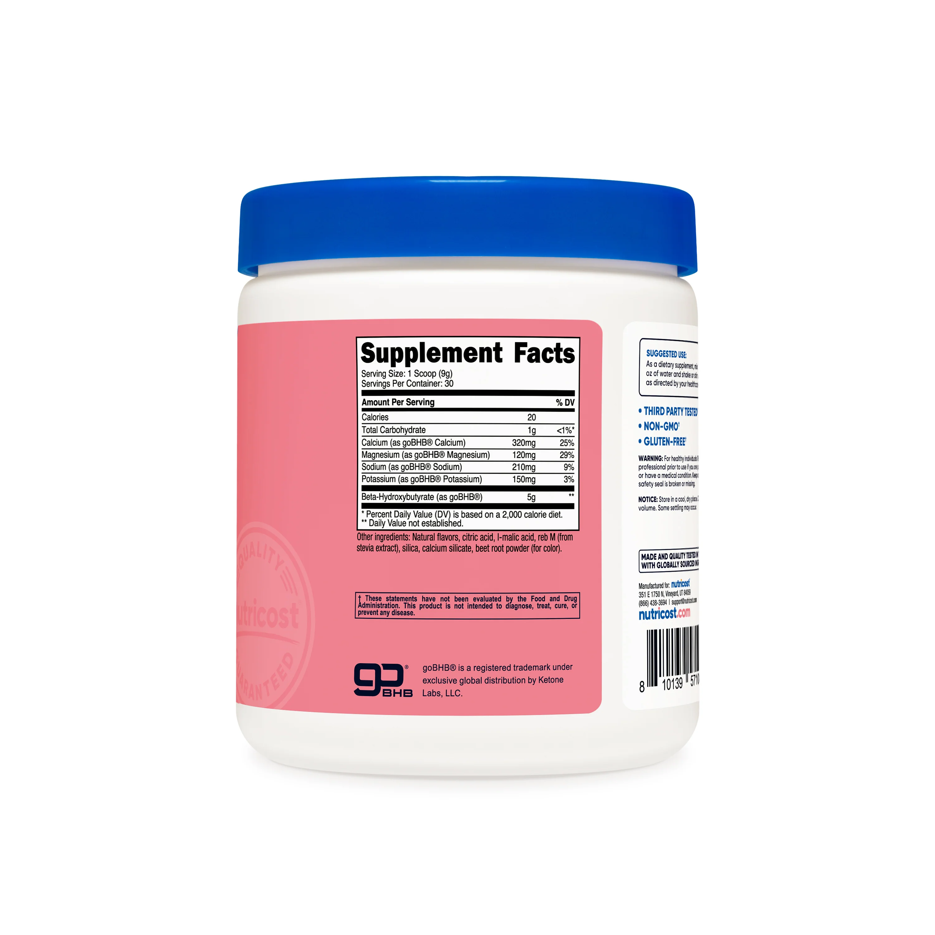 Nutricost Ketone BHB Salt 4-in-1 Powder - Image 14