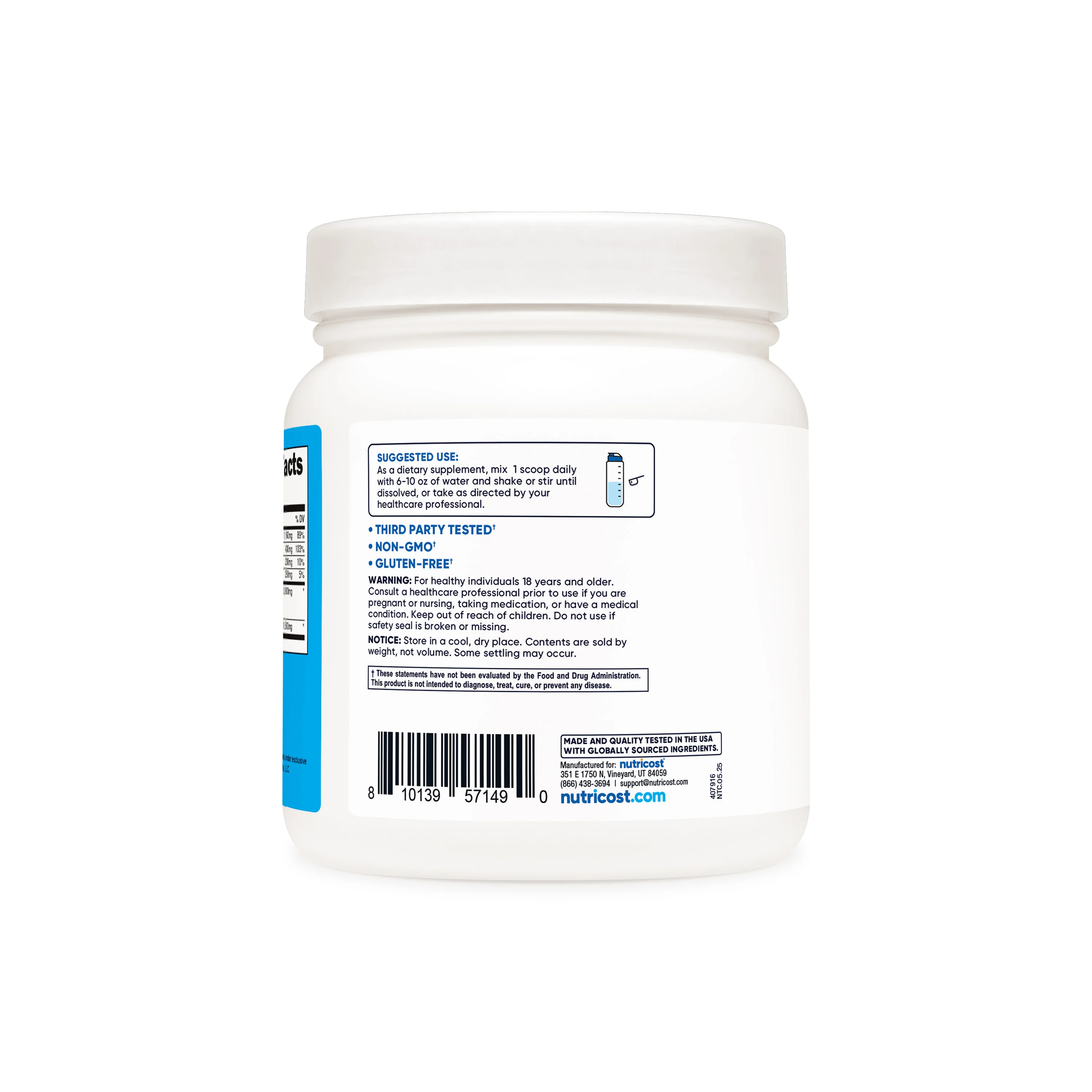 Nutricost Ketone BHB Salt 4-in-1 Powder - Image 9