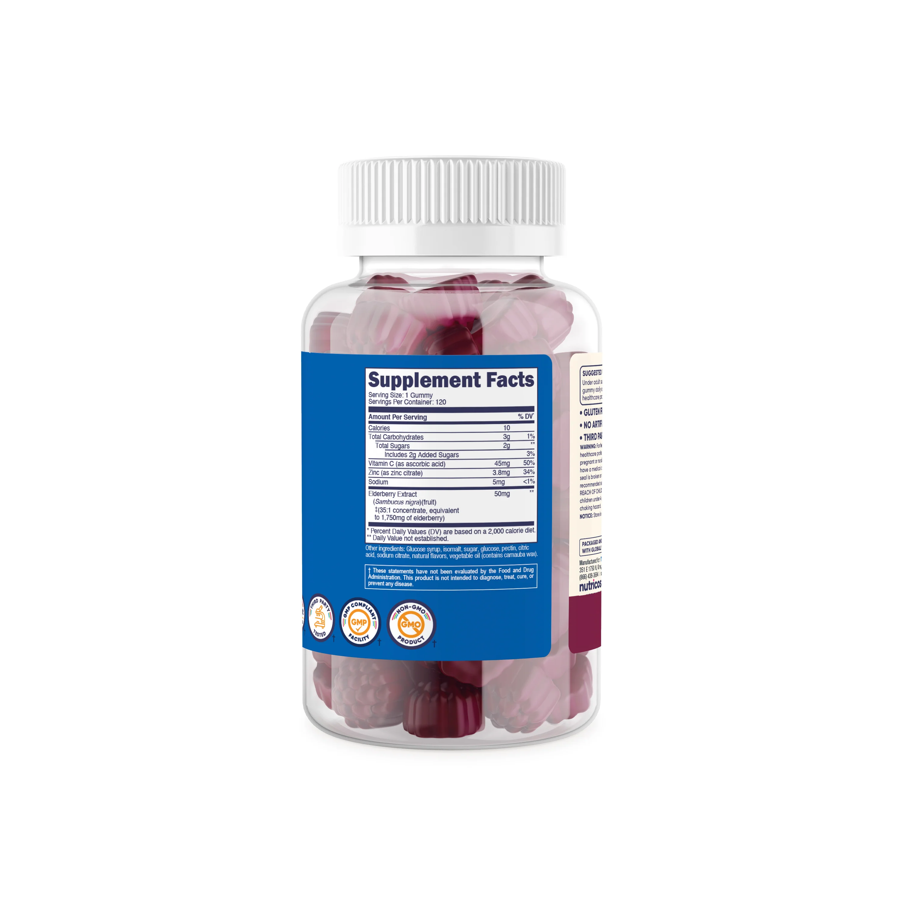 Nutricost Kids Elderberry Gummies - Image 2