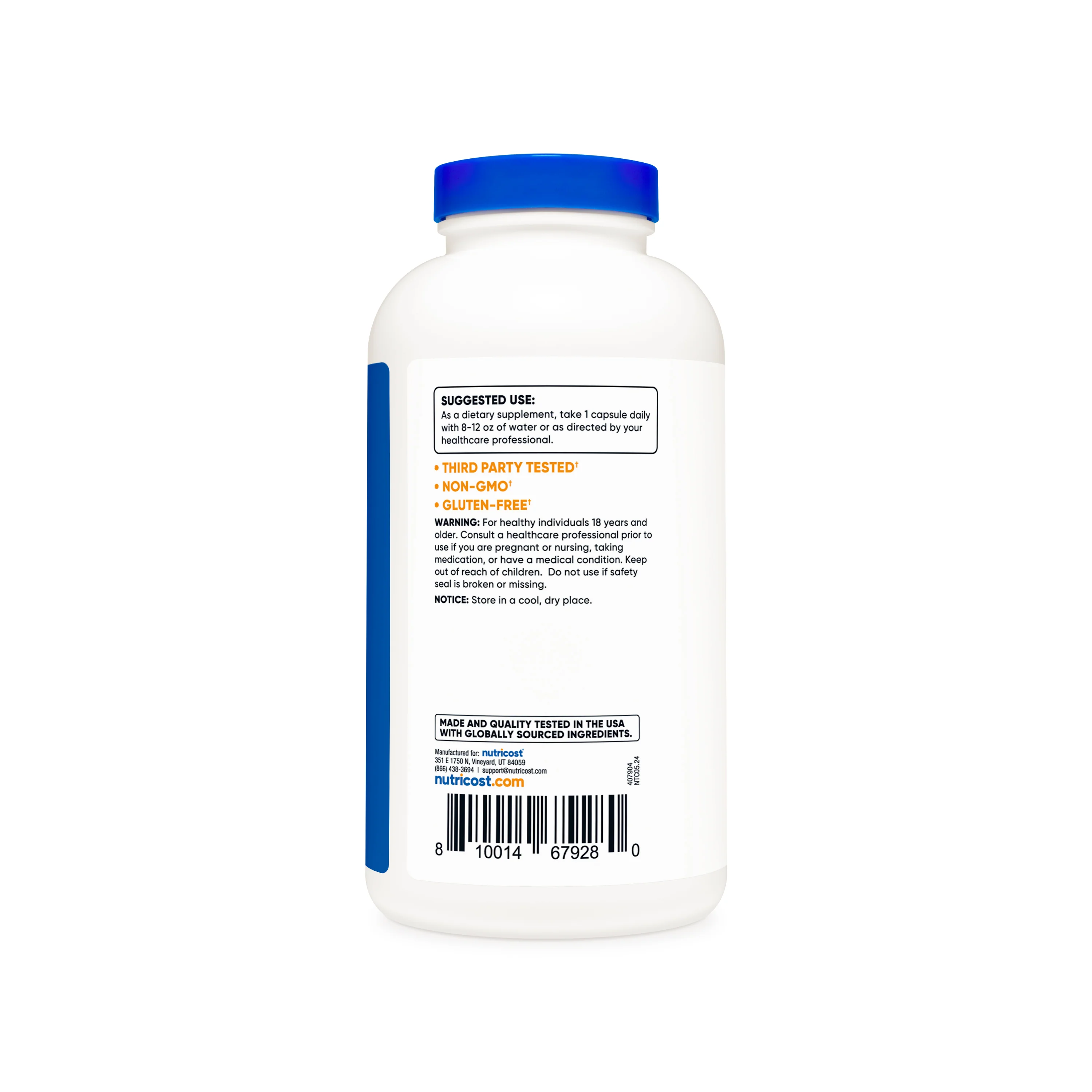 Nutricost L-Arginine Capsules - Image 3