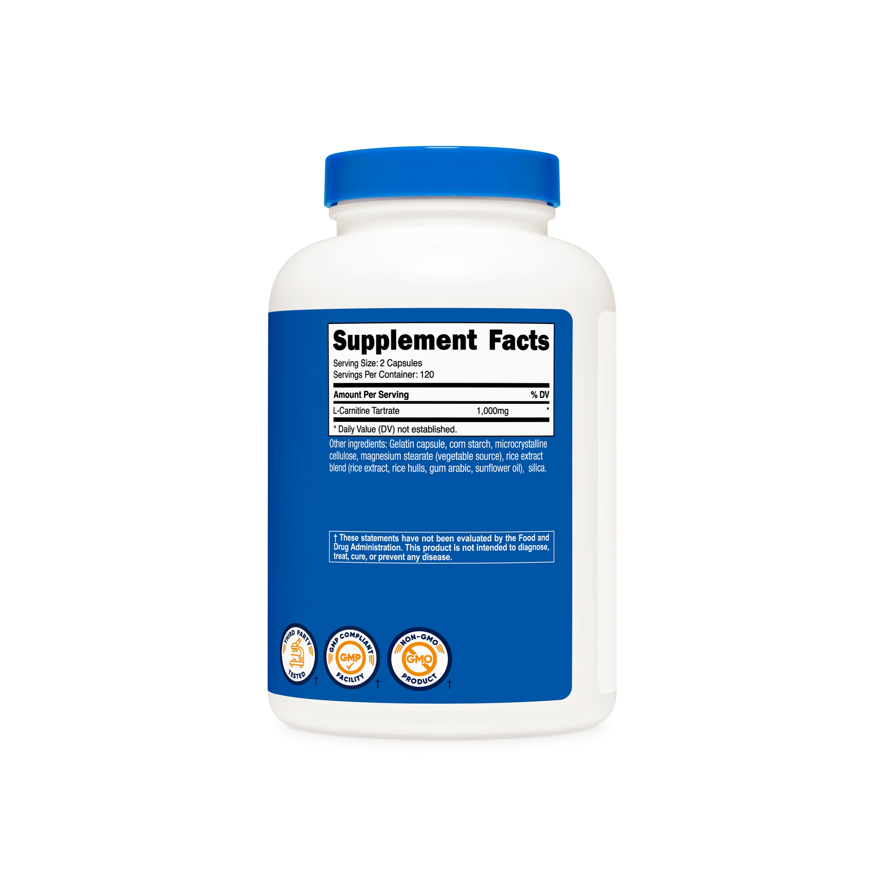 Nutricost L-Carnitine Tartrate Capsules - Image 5