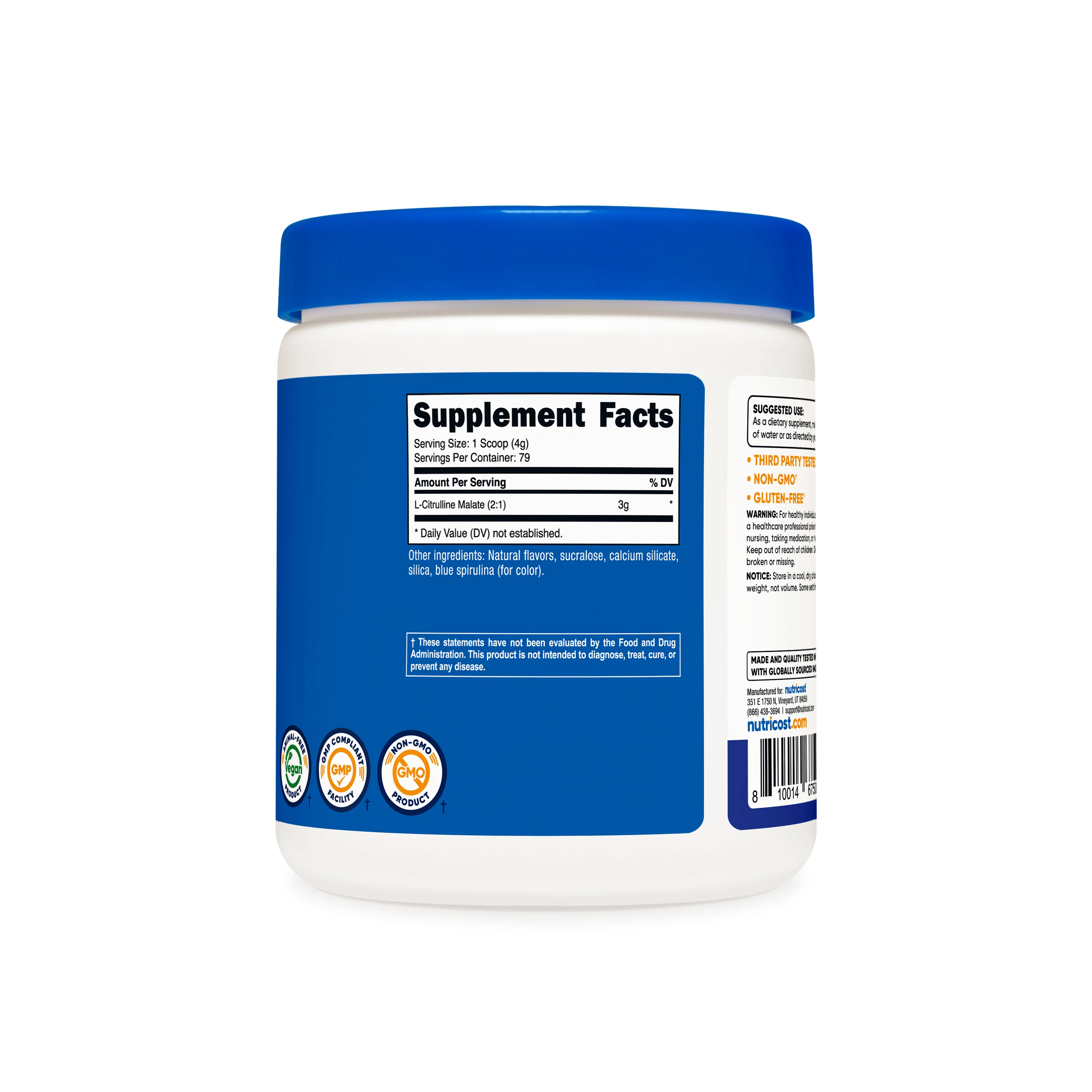 Nutricost L-Citrulline Malate (2:1) Flavored Powder - Image 14