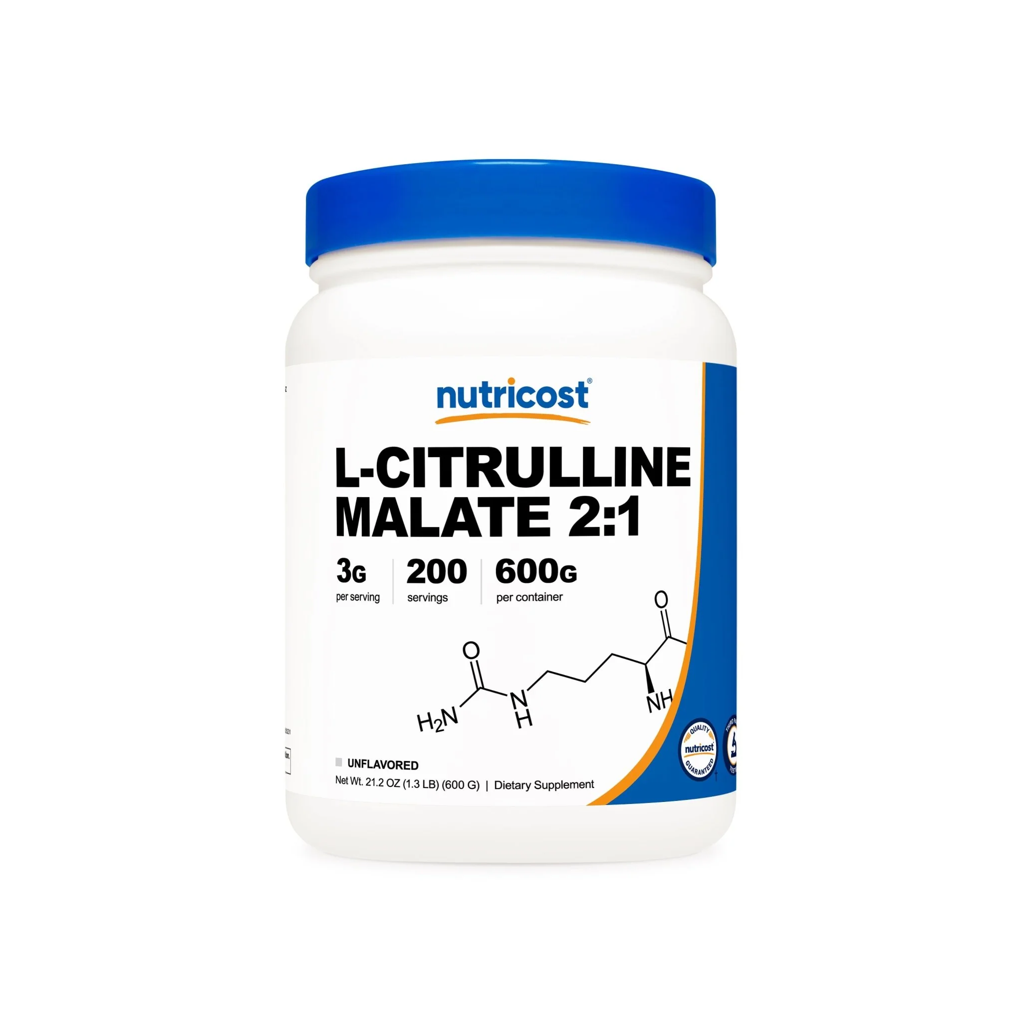 Nutricost L-Citrulline Malate (2:1) Unflavored Powder - Image 3