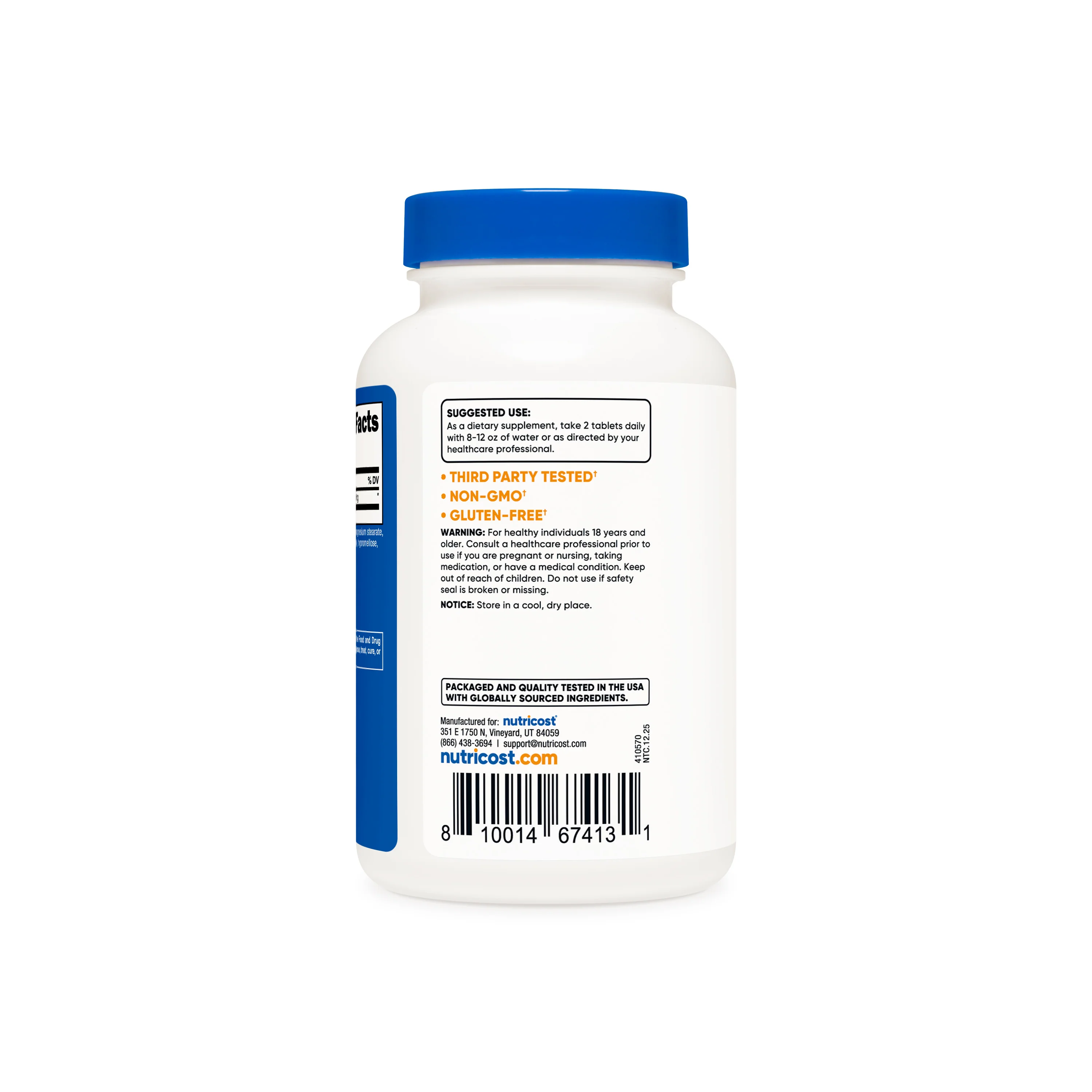 Nutricost L-Citrulline Tablets - Image 3
