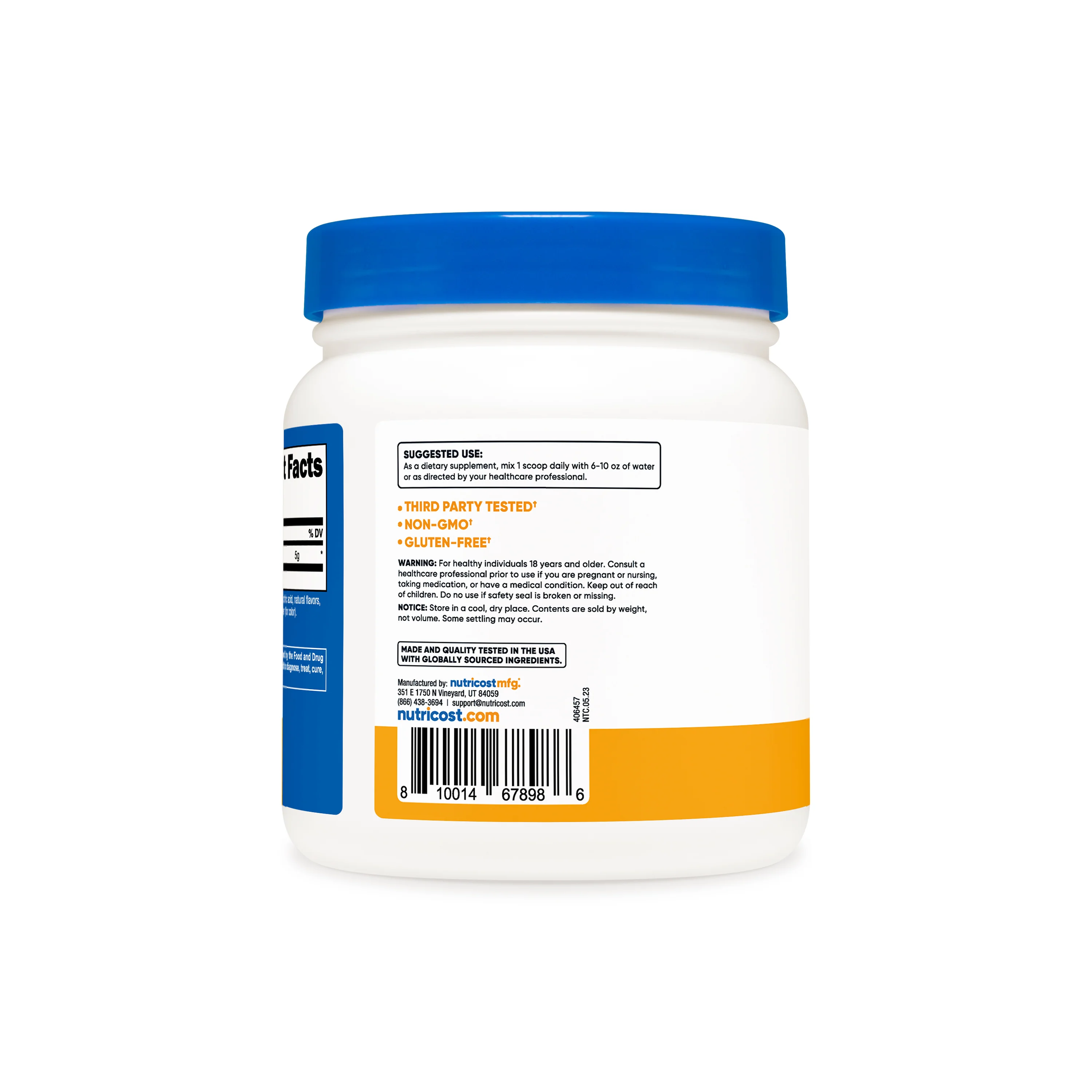 Nutricost L-Glutamine Powder - Image 15