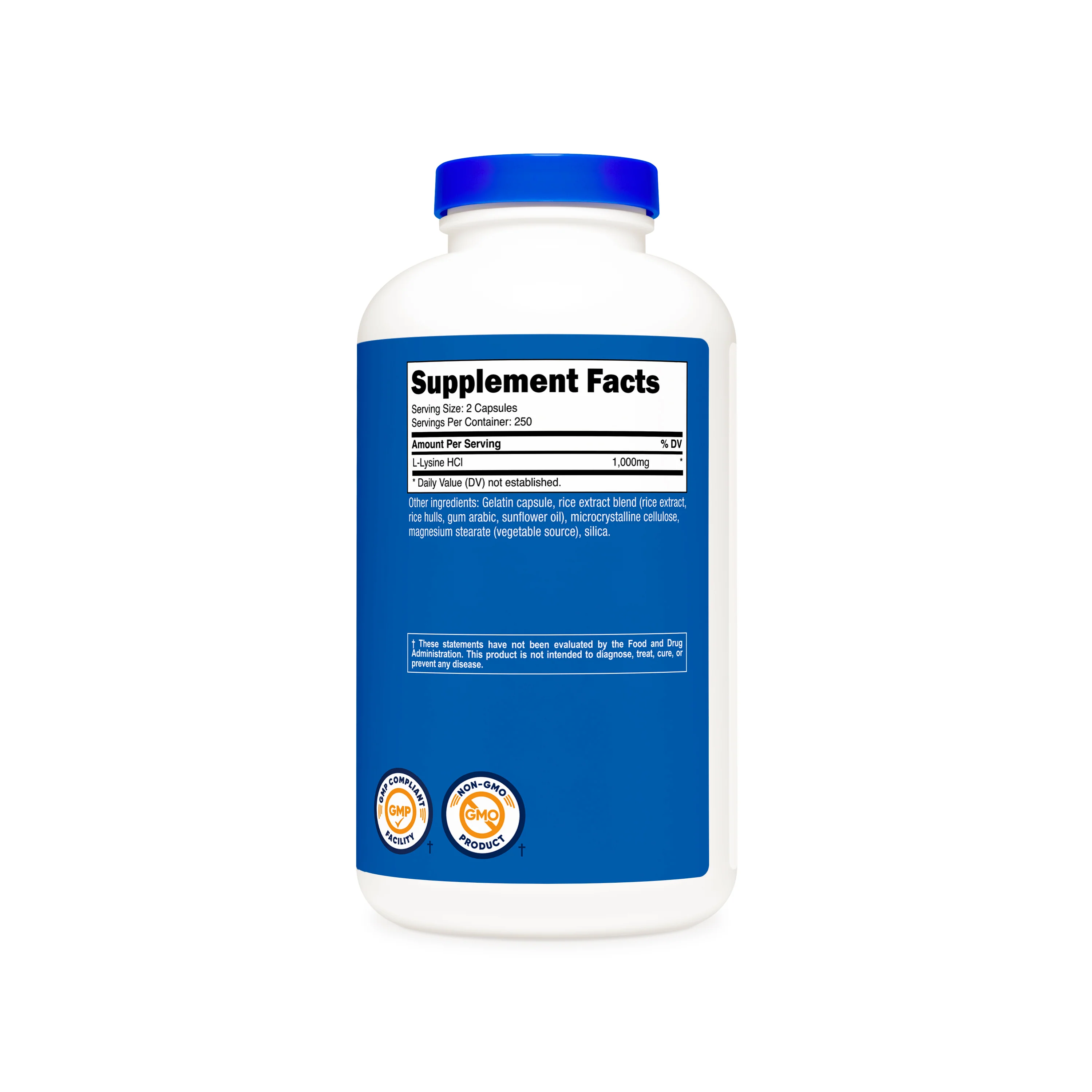 Nutricost L-Lysine Capsules - Image 5