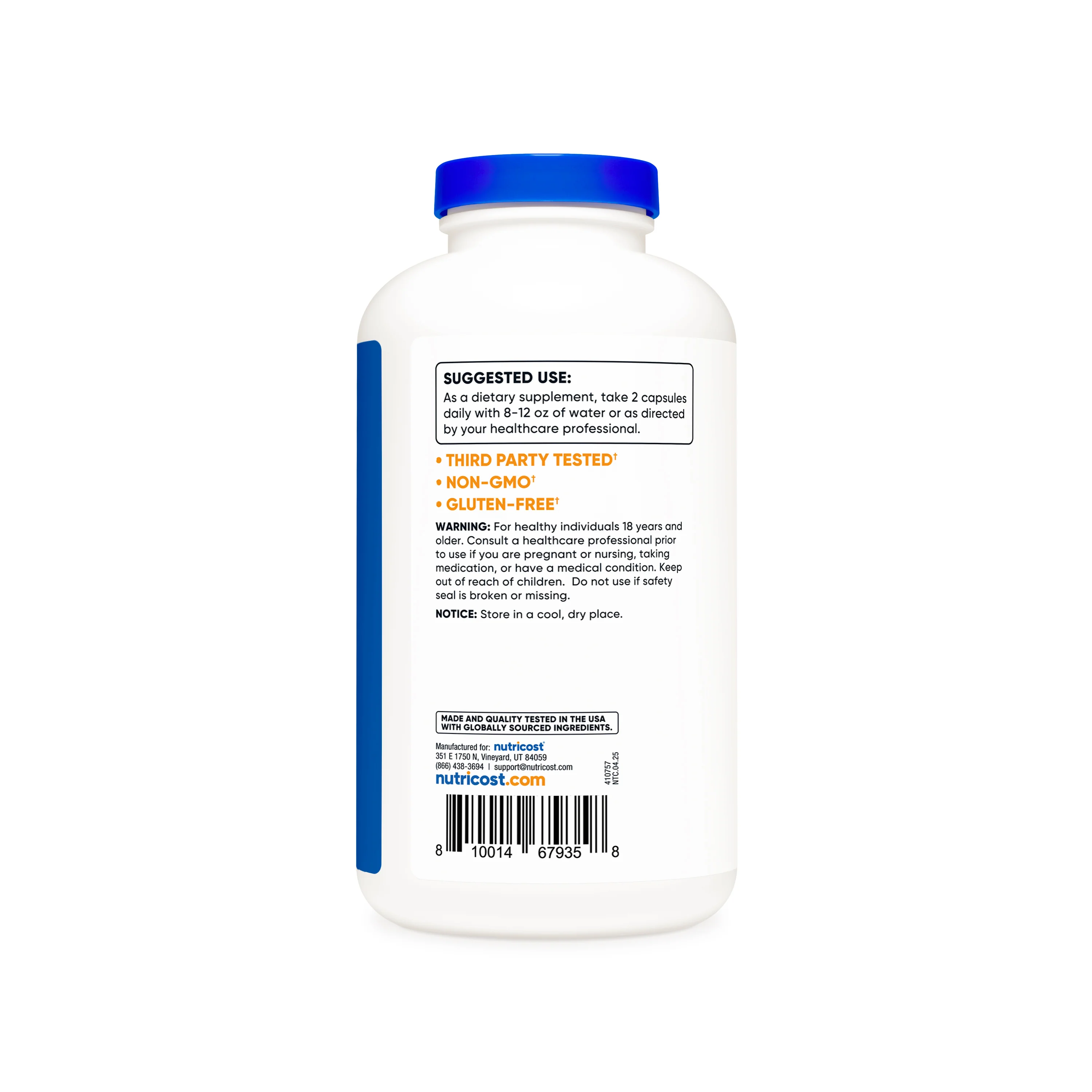 Nutricost L-Lysine Capsules - Image 6