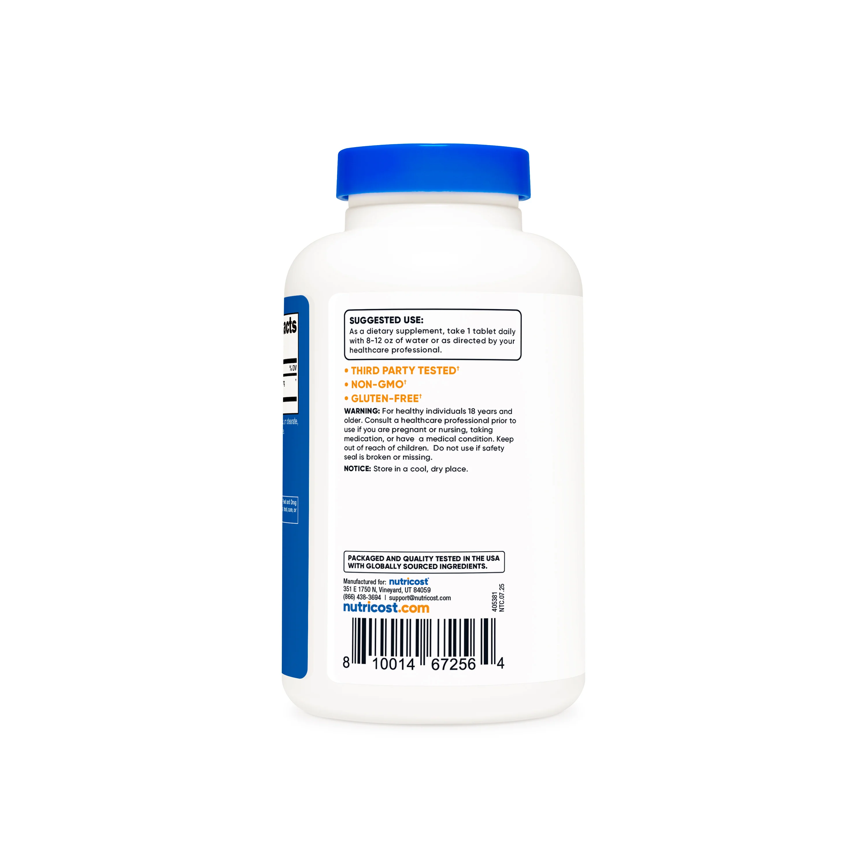 Nutricost L-Lysine Tablets - Image 3