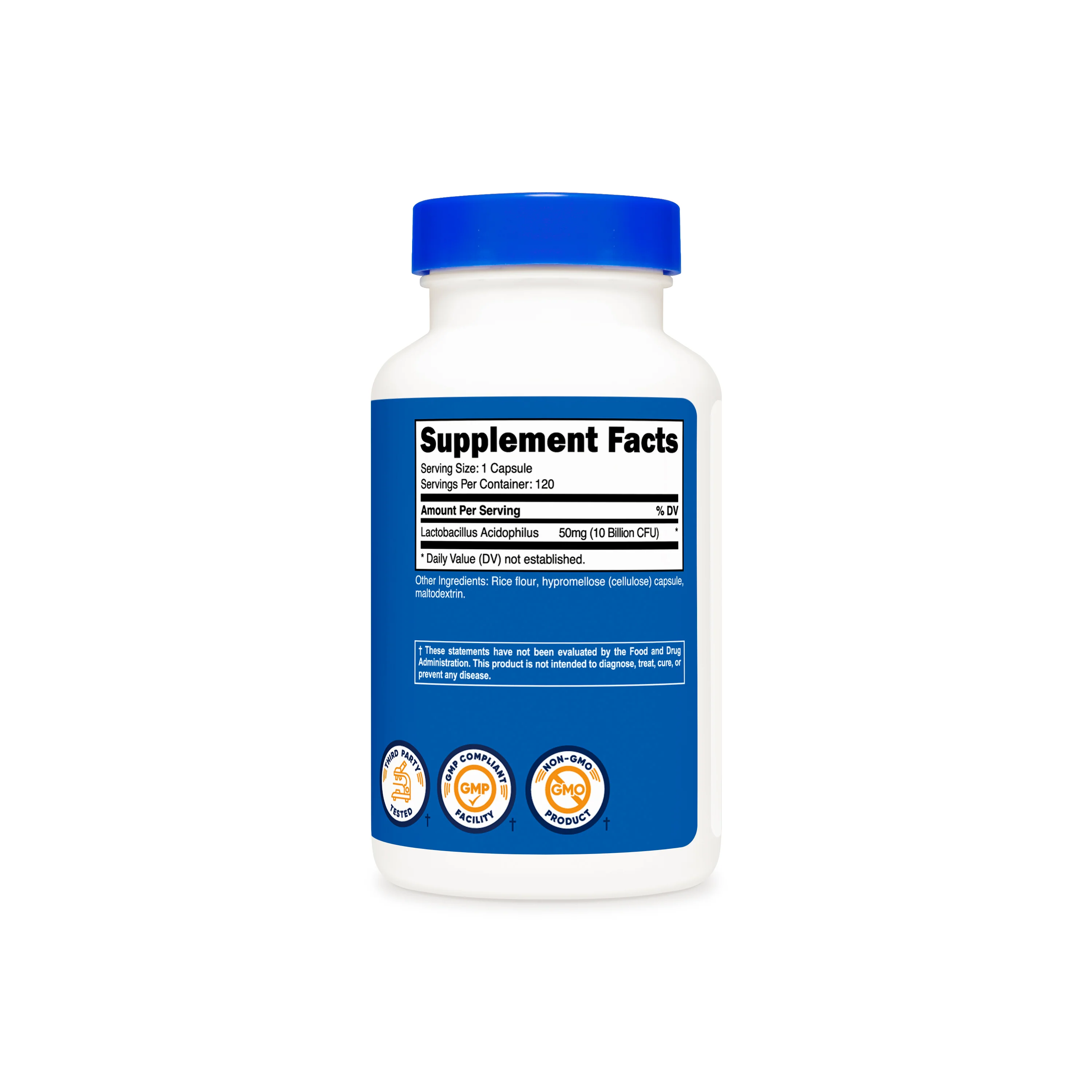 Nutricost Lactobacillus Acidophilus Capsules - Image 5