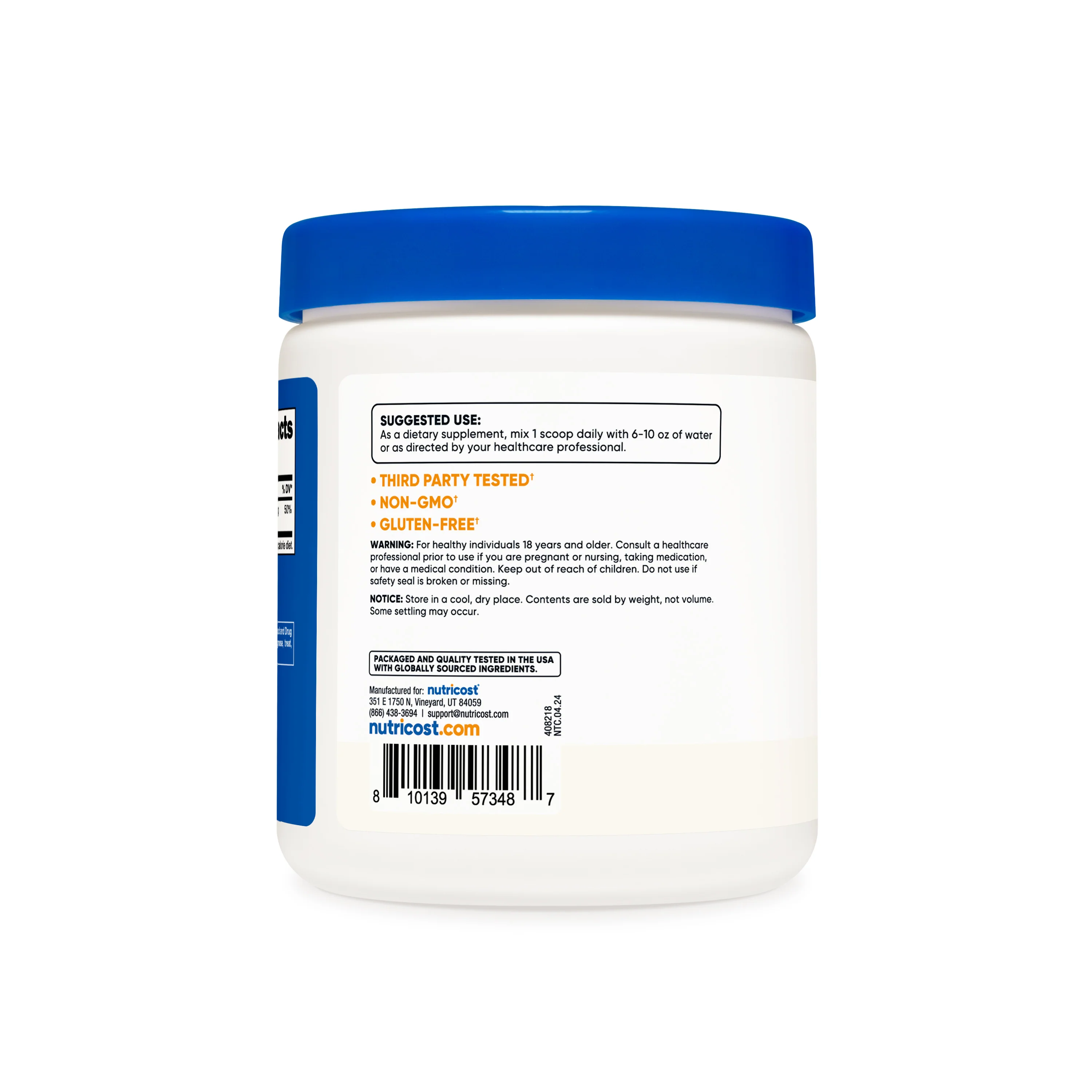 Nutricost Magnesium Bisglycinate - Image 6