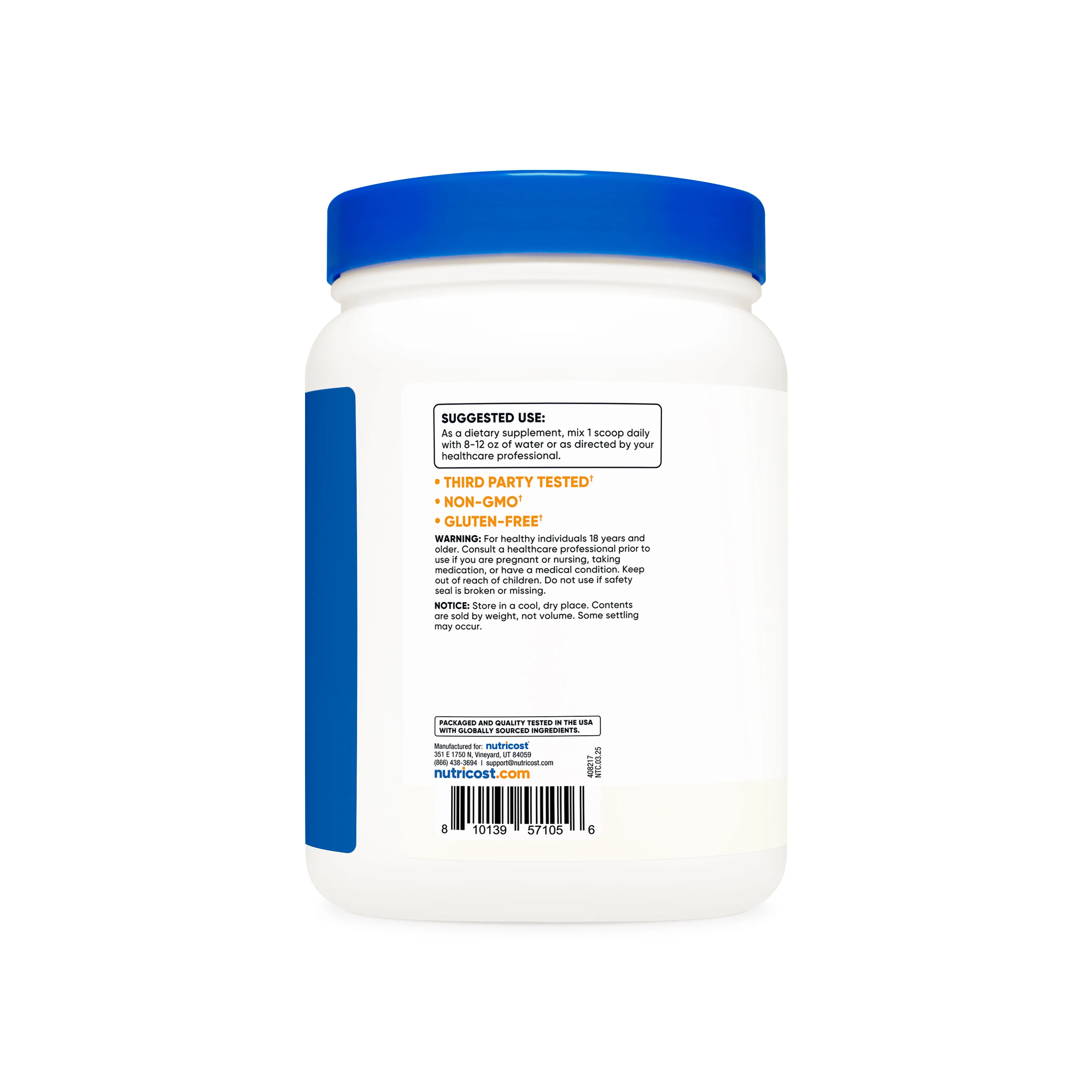Nutricost Magnesium Chloride Powder UF - Image 3