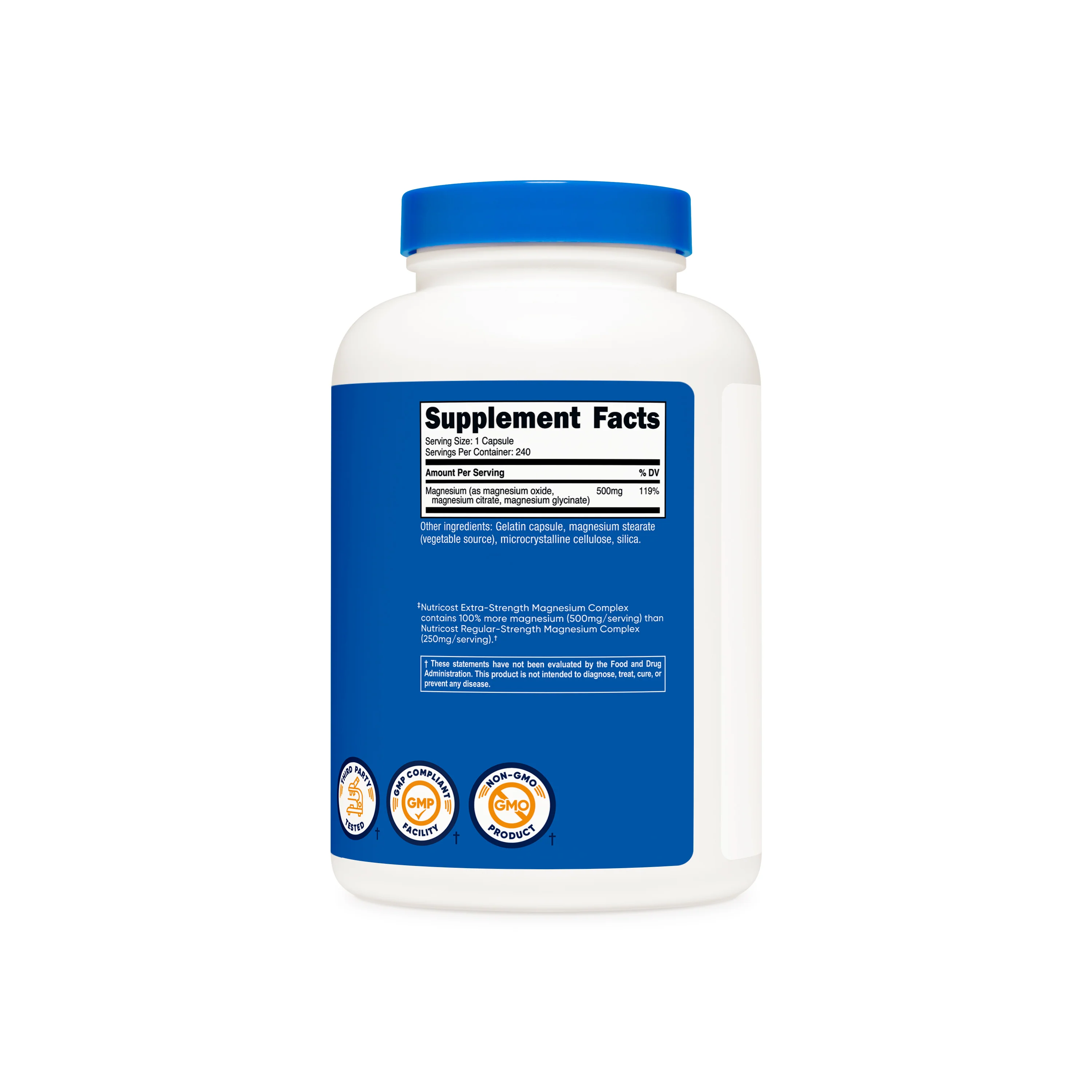 Nutricost Magnesium Complex Extra Strength - Image 2