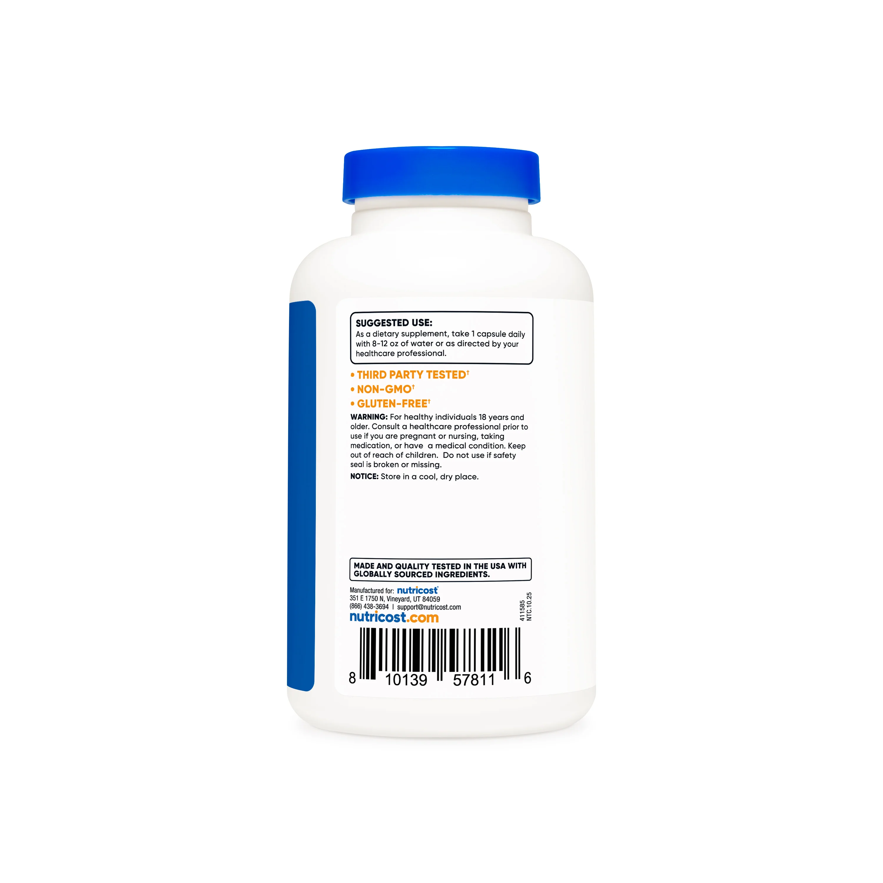 Nutricost Magnesium Oxide Capsules - Image 9