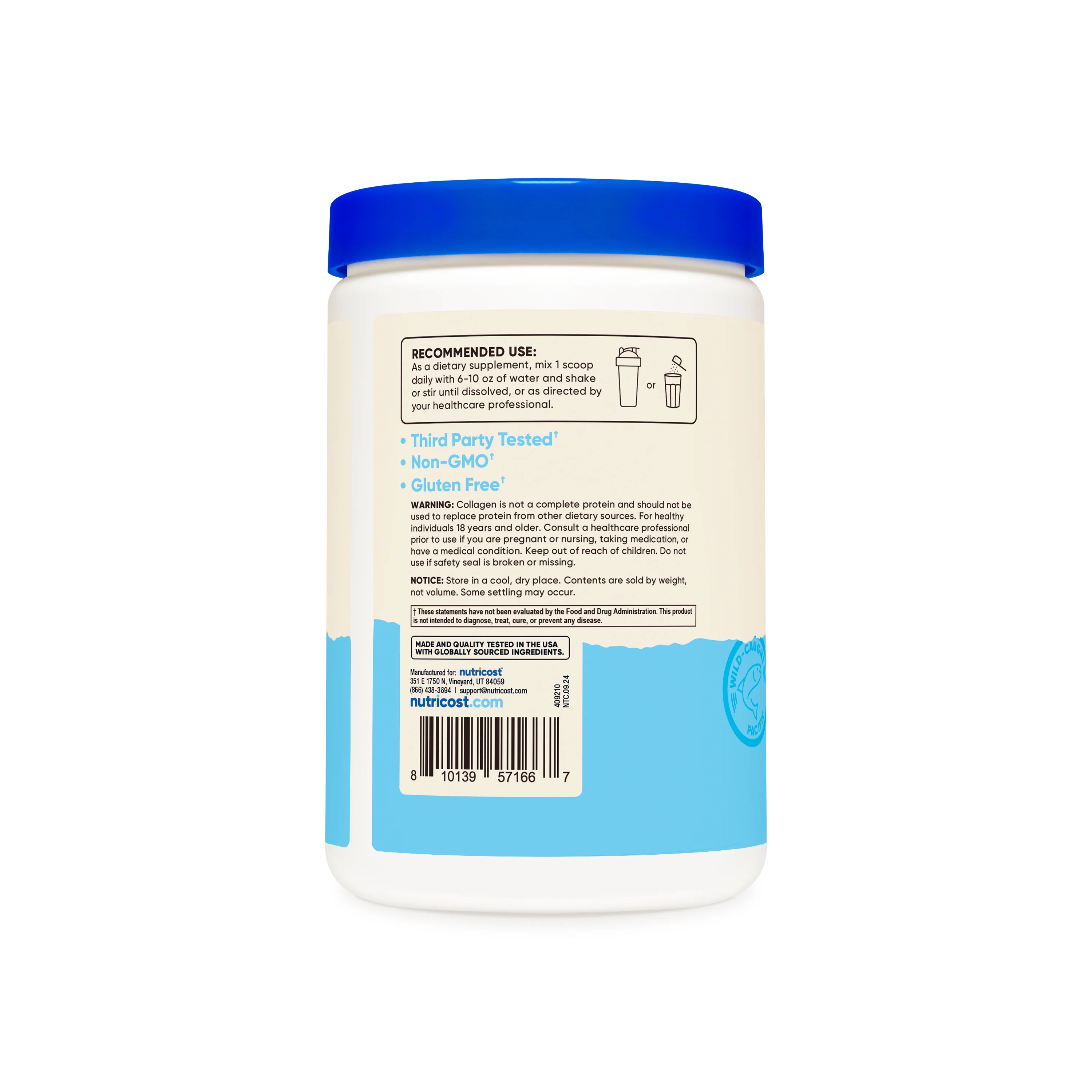 Nutricost Wild-Caught Marine Collagen Powder - Image 3