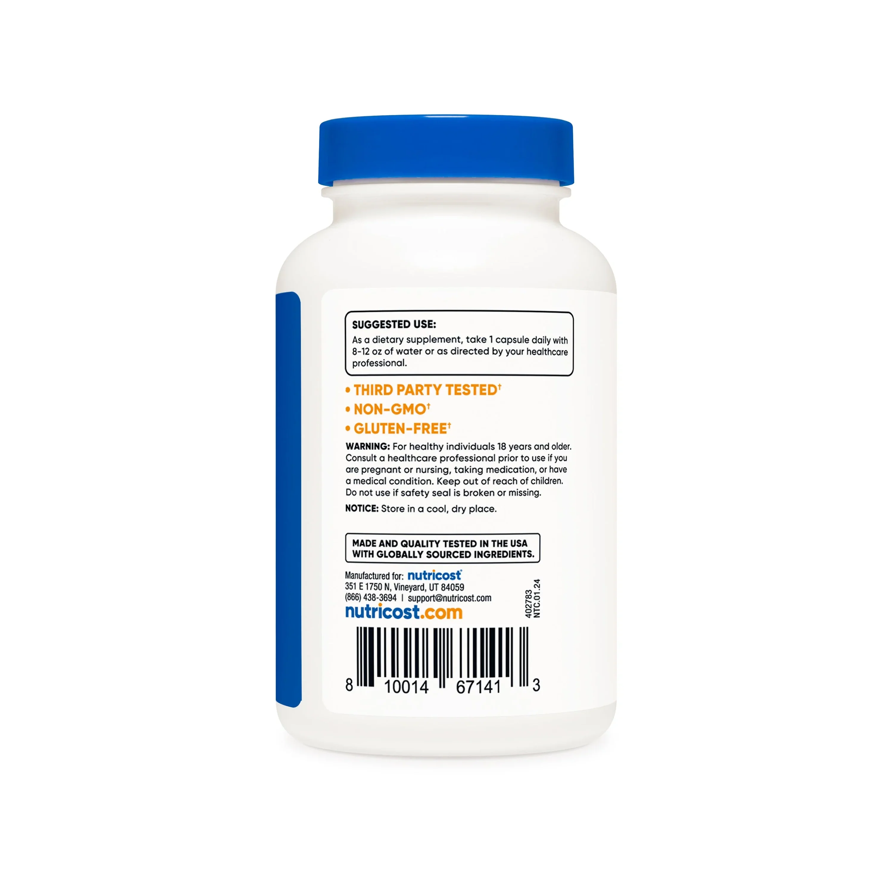 Nutricost Marshmallow Root Capsules - Image 2