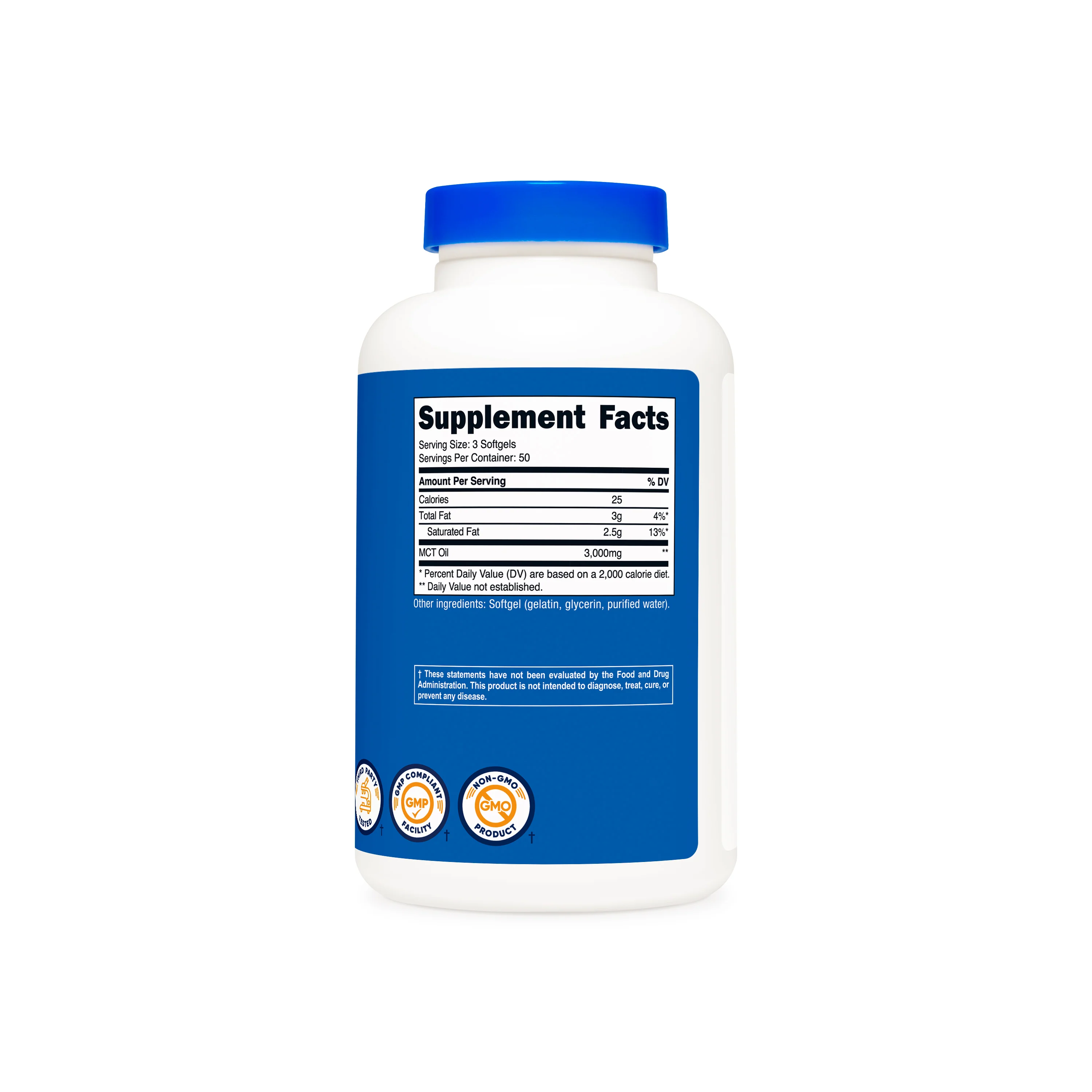 Nutricost MCT Oil Softgels - Image 2
