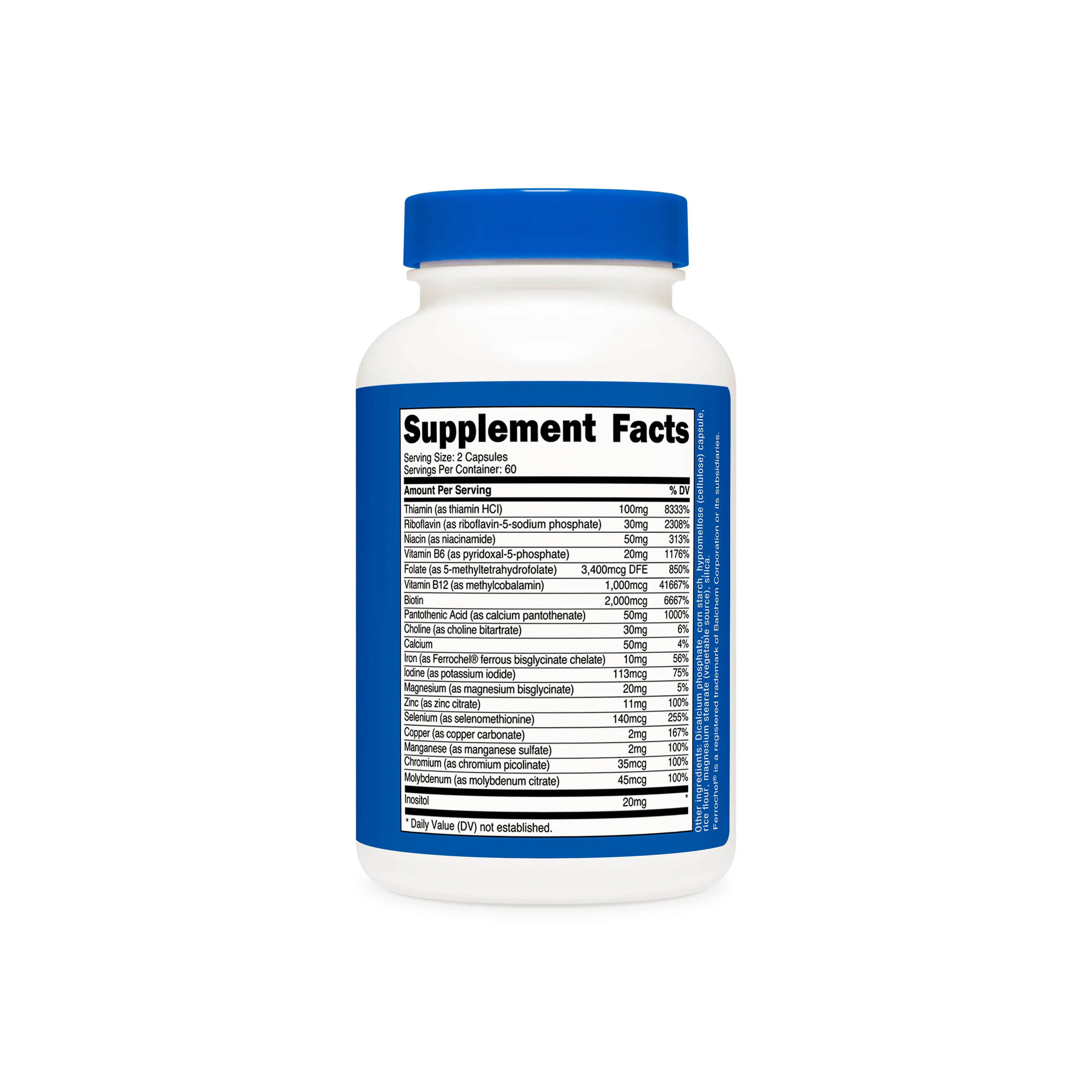 Nutricost Methylated Vitamin B Complex - Image 2