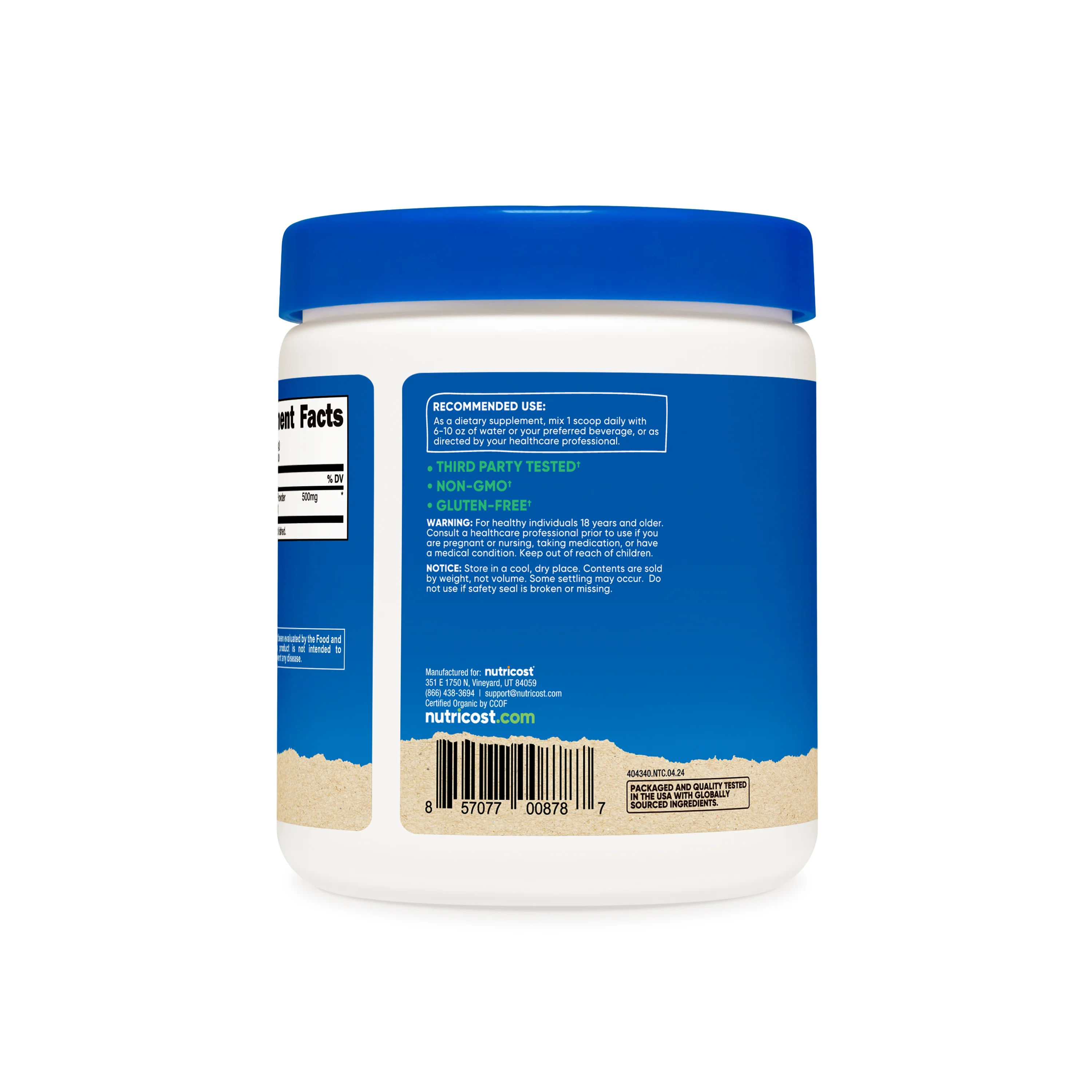 Nutricost Organic Mucuna Pruriens Powder - Image 3