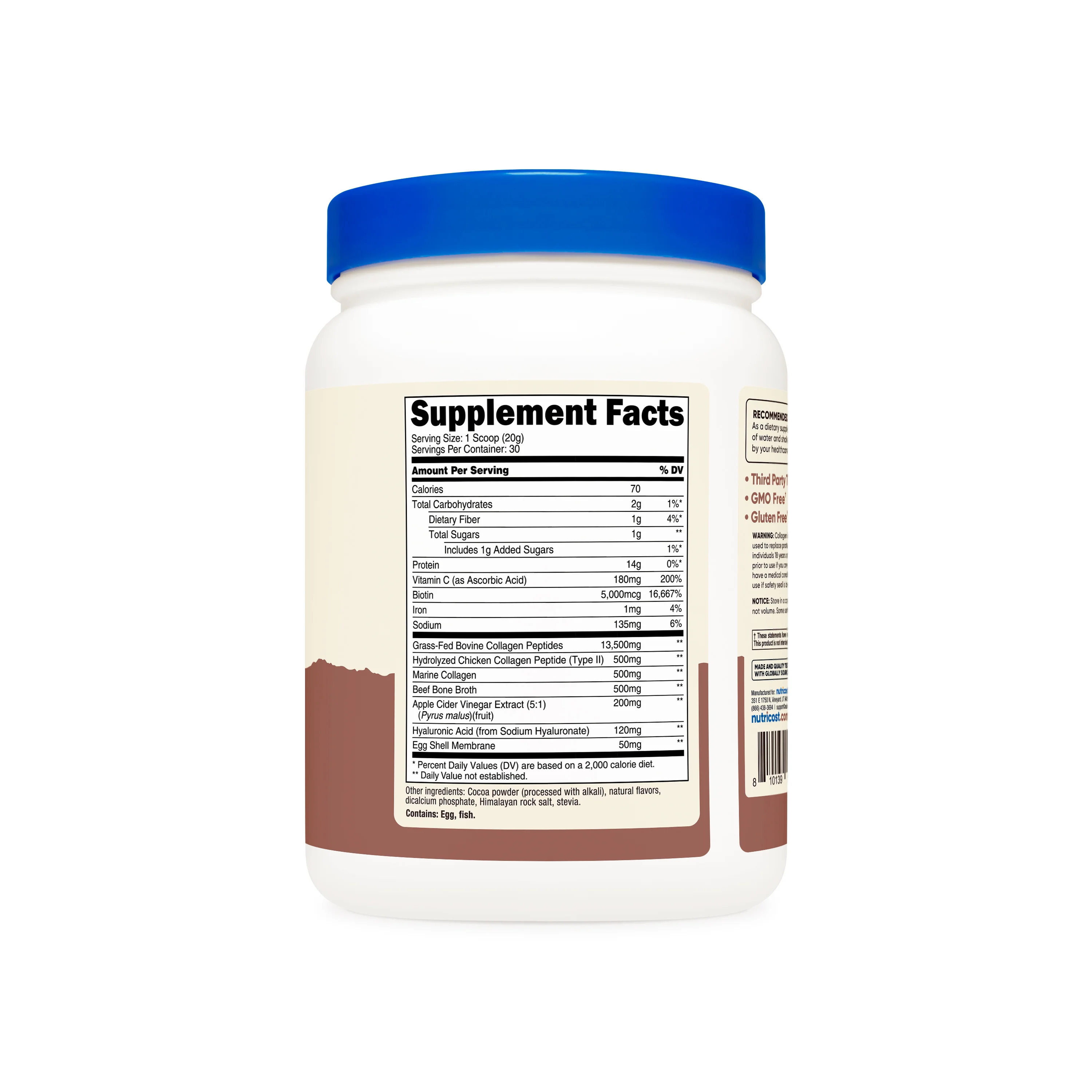 Nutricost Multi Collagen (Hair, Skin, Nails Formula) - Image 5