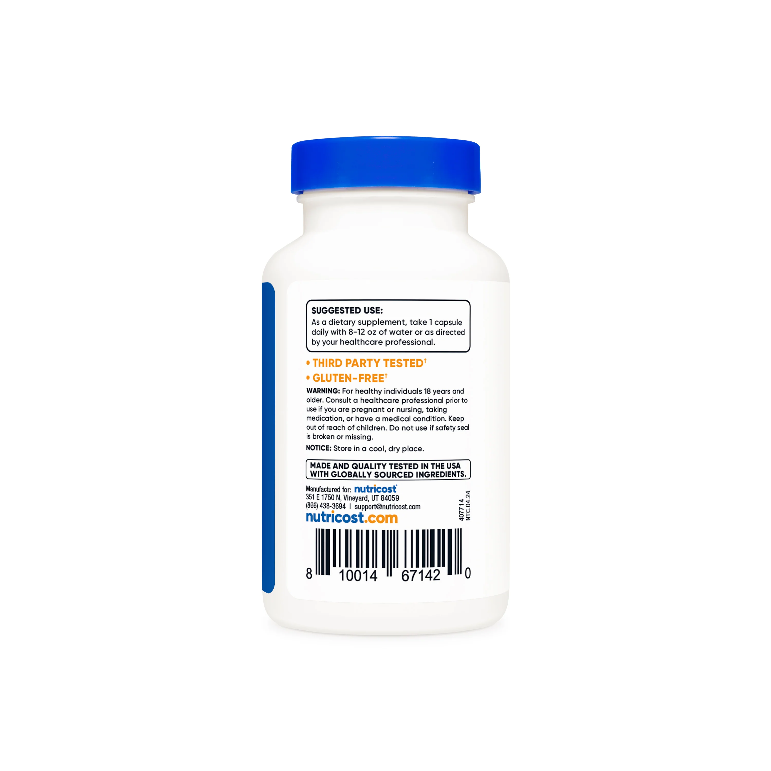 Nutricost Olive Leaf Capsules - Image 3
