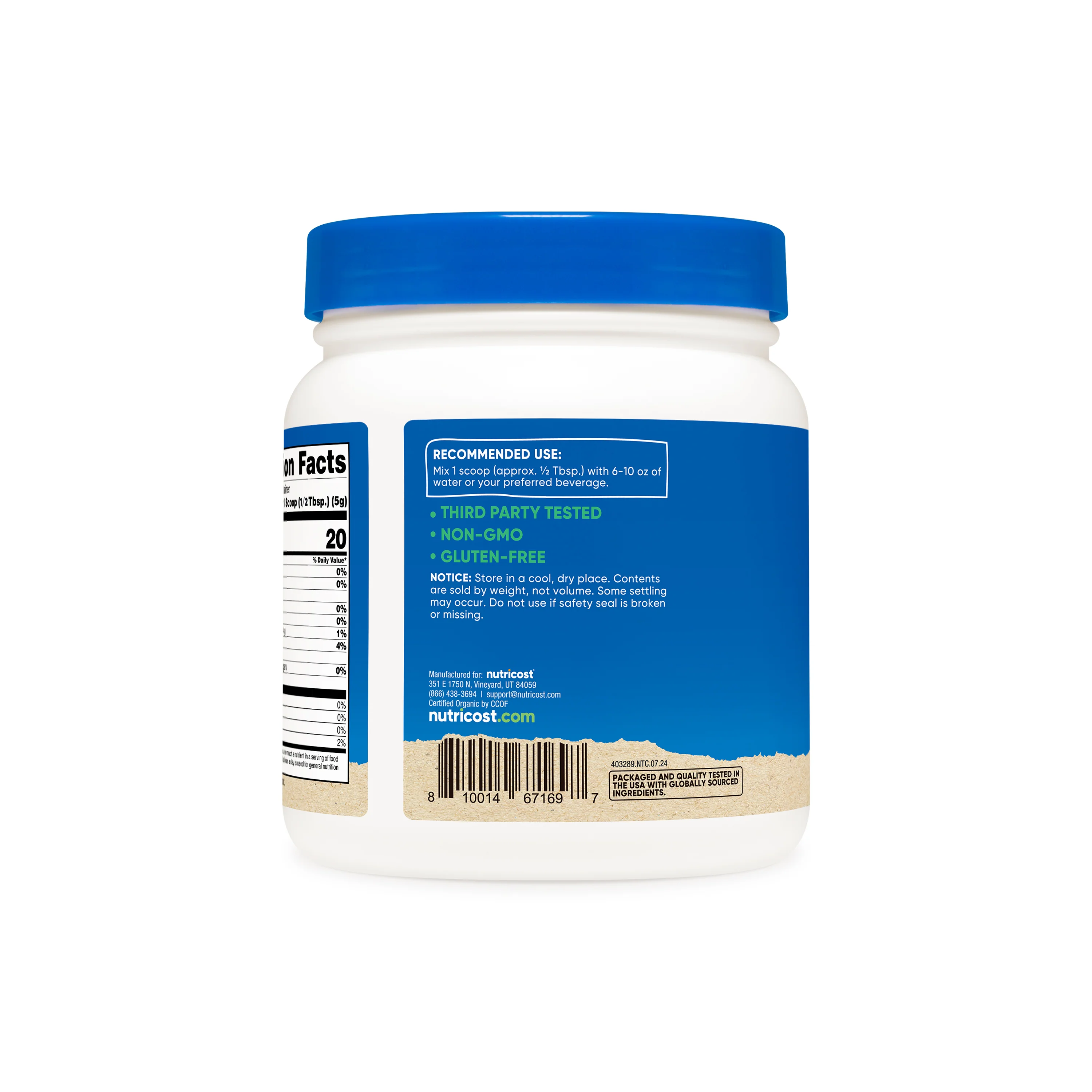 Nutricost Organic Beet Root Powder - Image 3