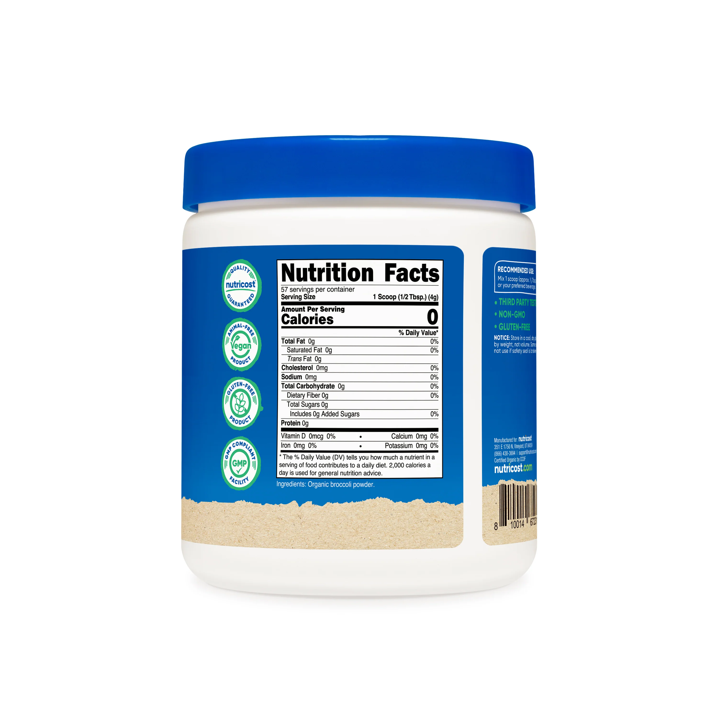 Nutricost Organic Broccoli Powder - Image 2
