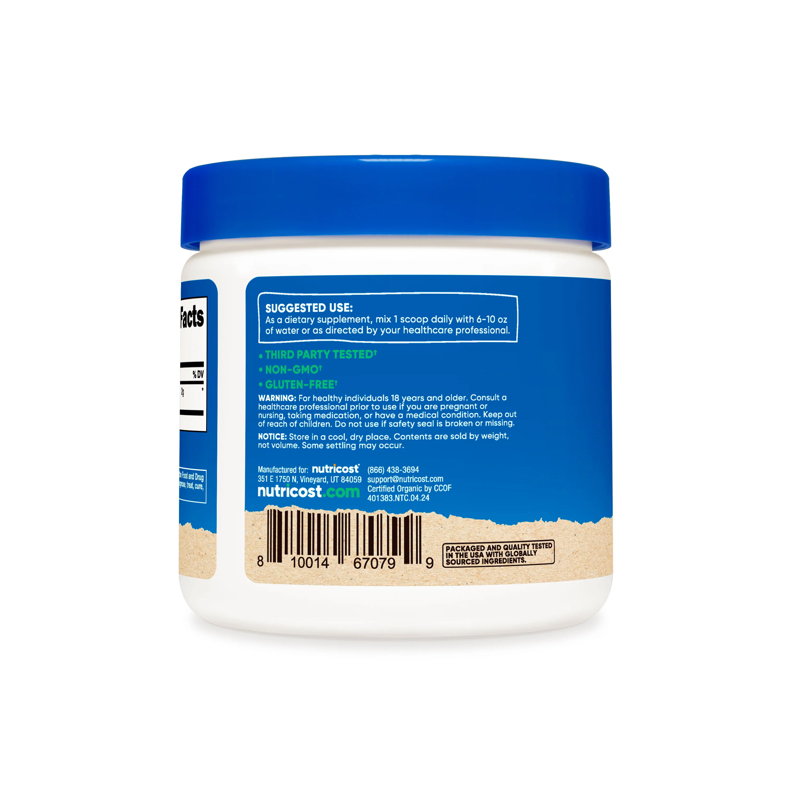 Nutricost Organic Cordyceps Powder - Image 3