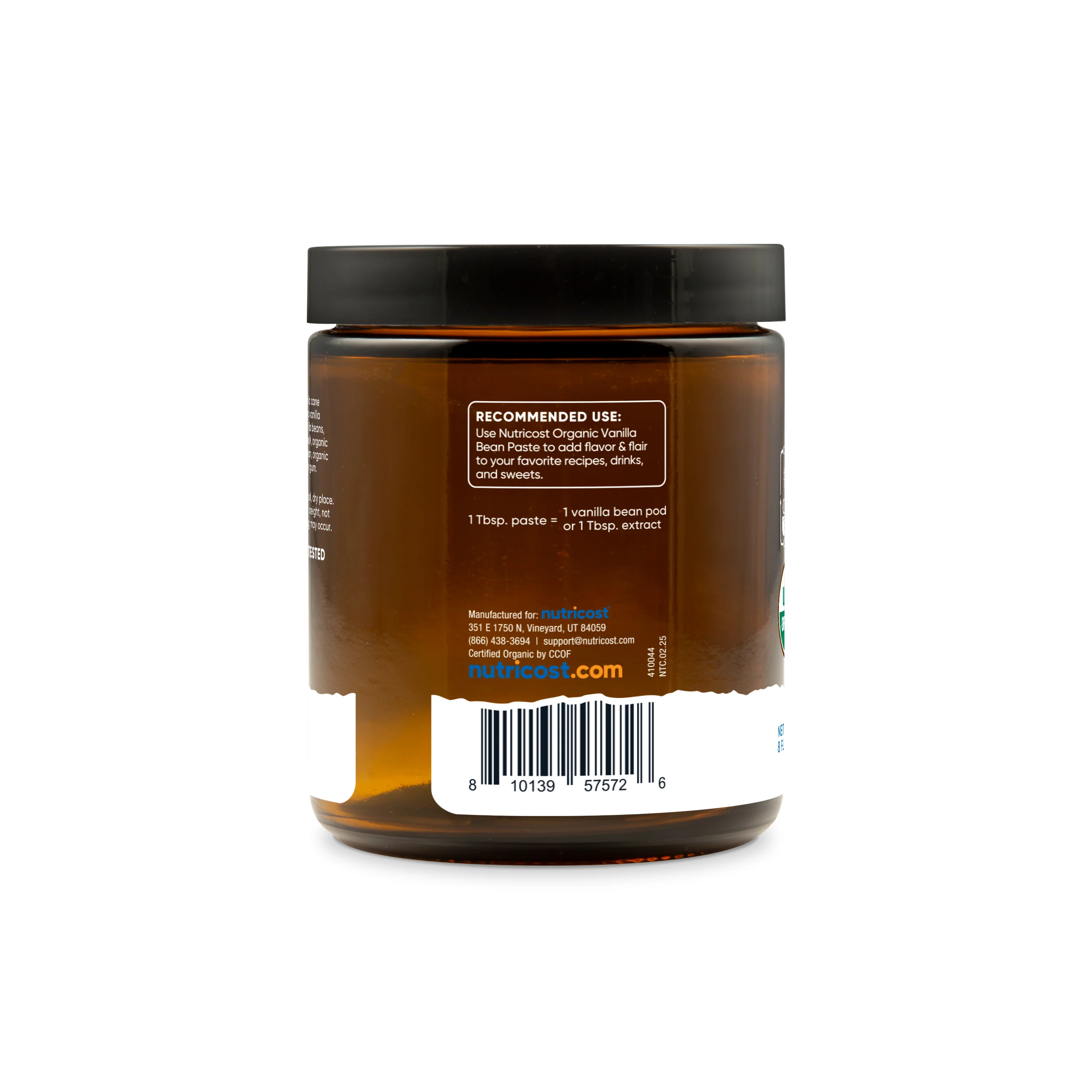 Nutricost Organic Madagascar Vanilla Bean Paste - Image 3