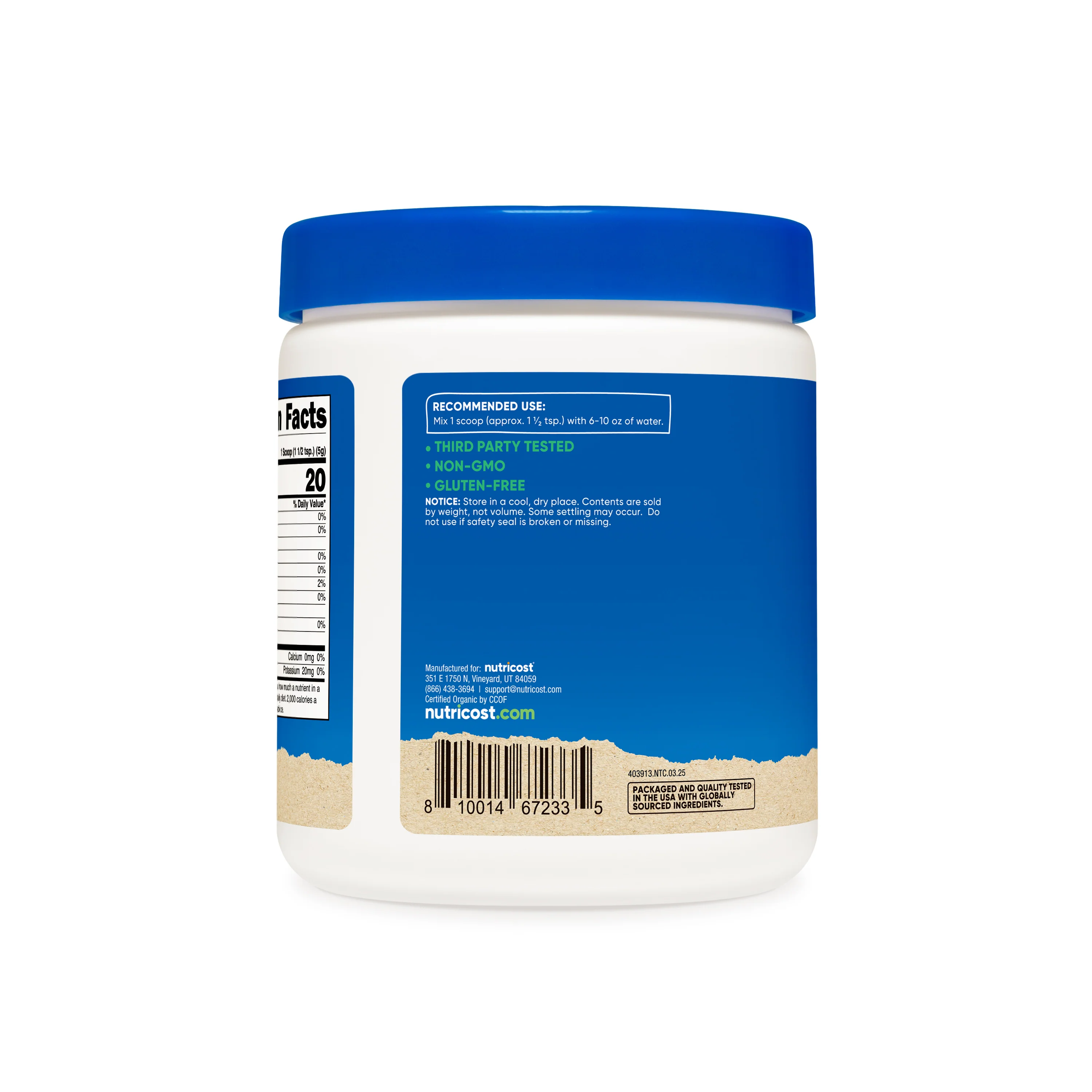 Nutricost Organic Pineapple Juice Powder - Image 3