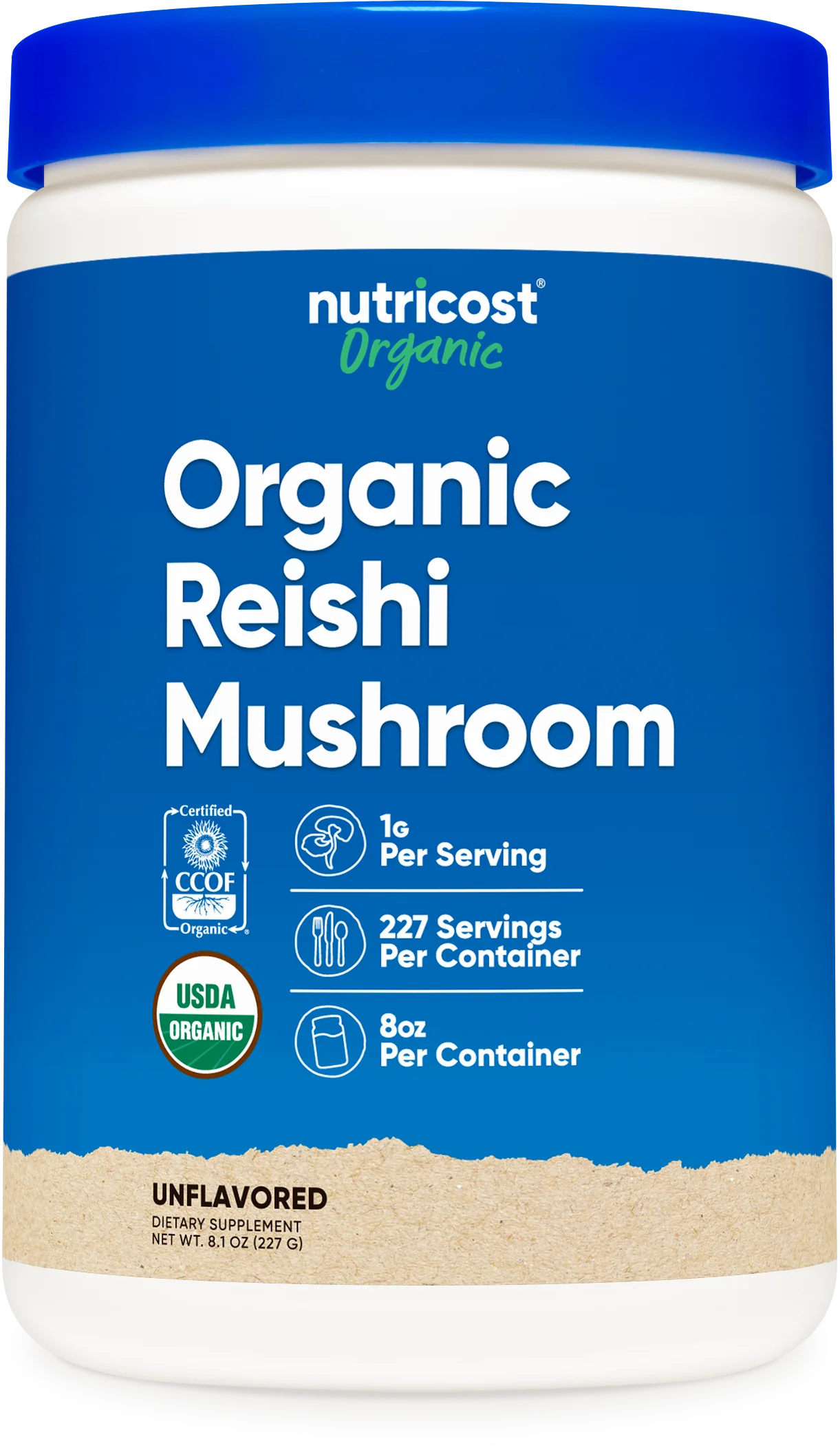 Nutricost Organic Reishi Mushroom Powder - Image 4