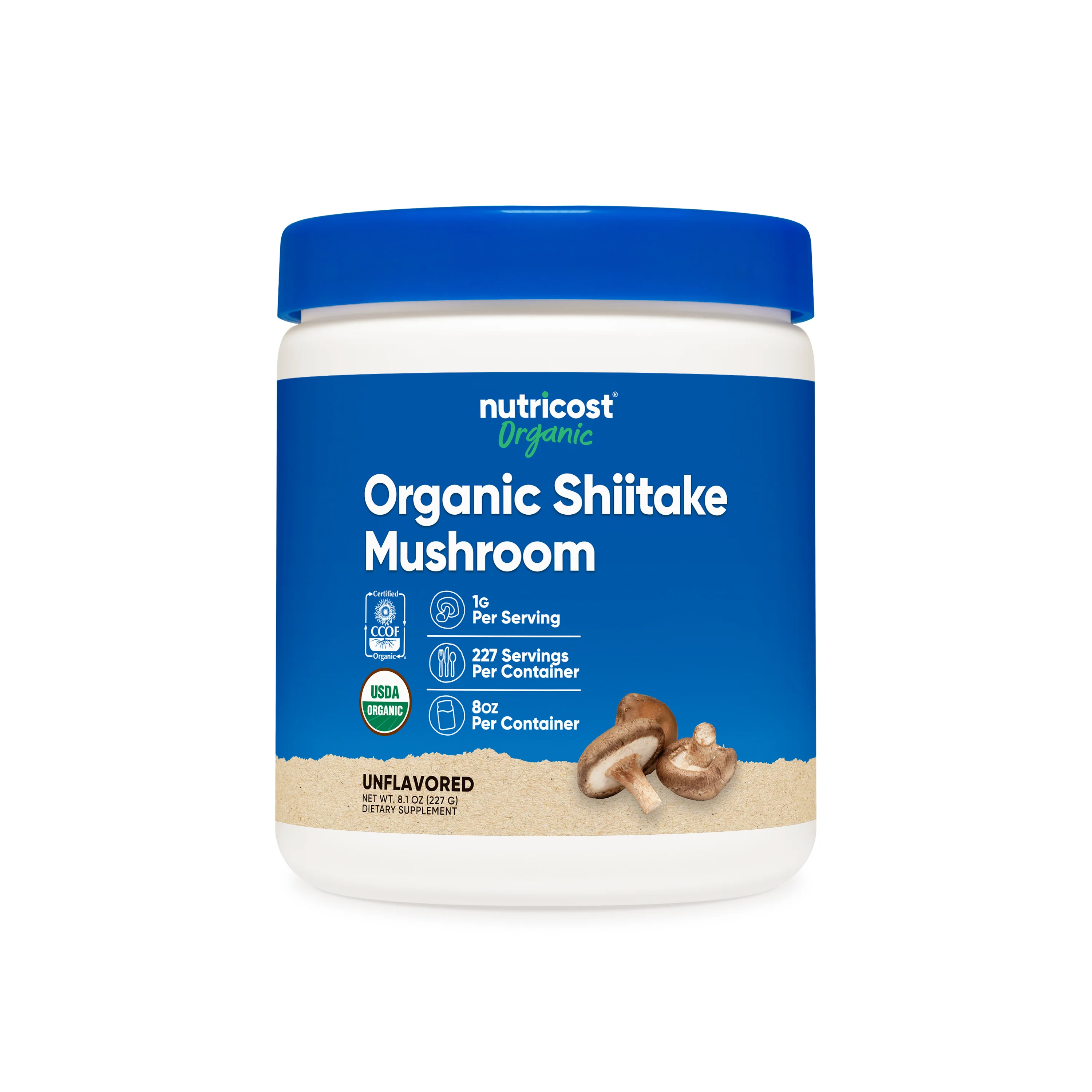 Nutricost Organic Shiitake Mushroom Powder
