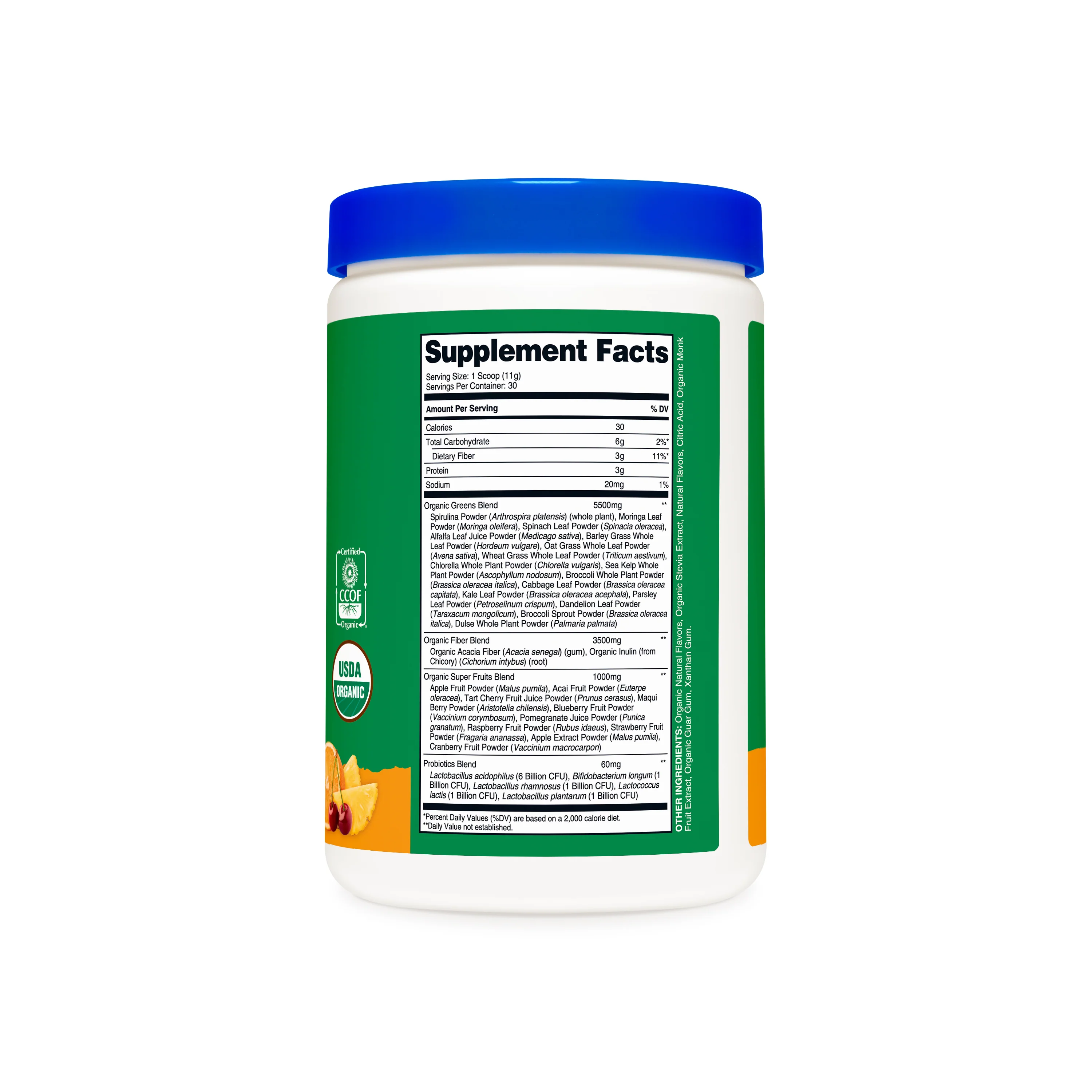 Nutricost Organic Super Greens Powder - Image 9