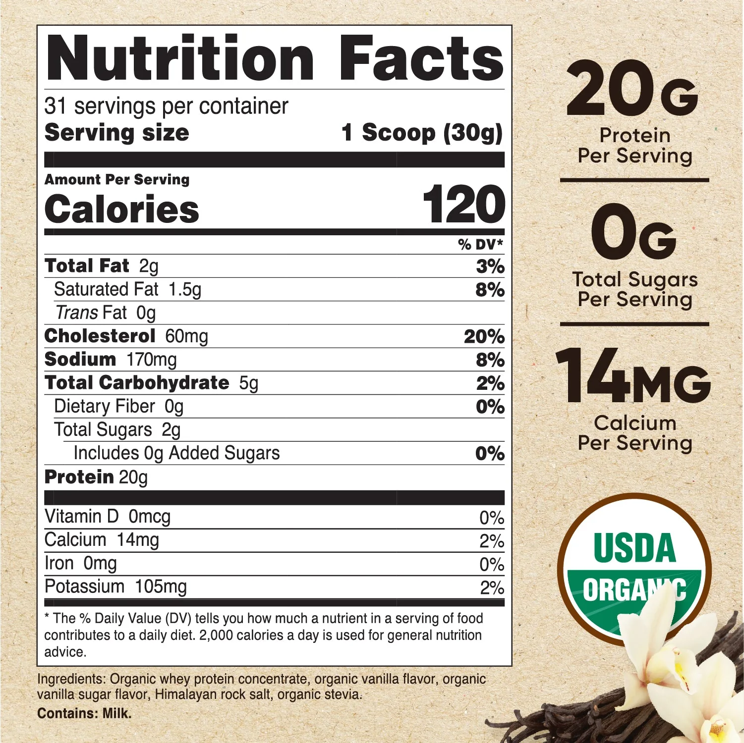 Nutricost Organic Whey Protein Powder - Image 10