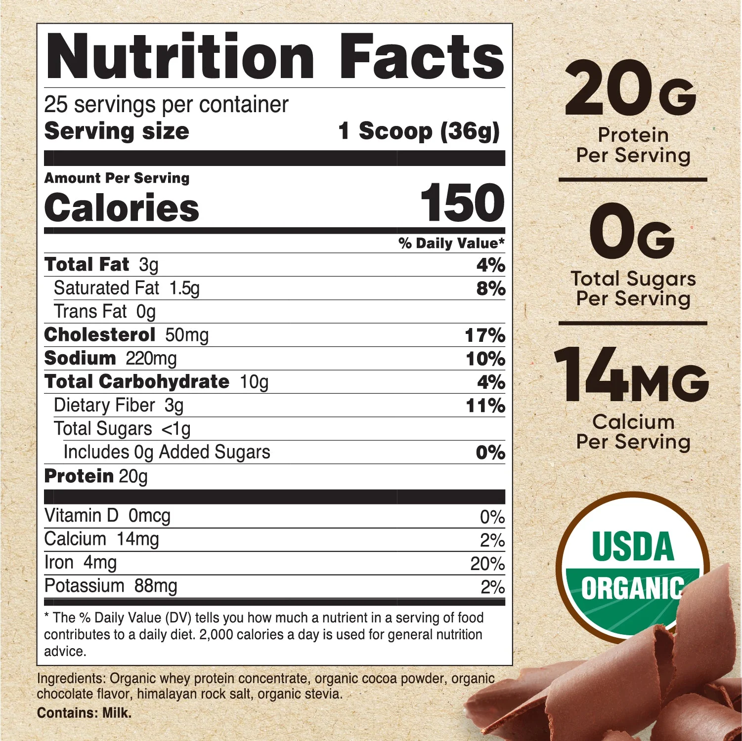 Nutricost Organic Whey Protein Powder - Image 12
