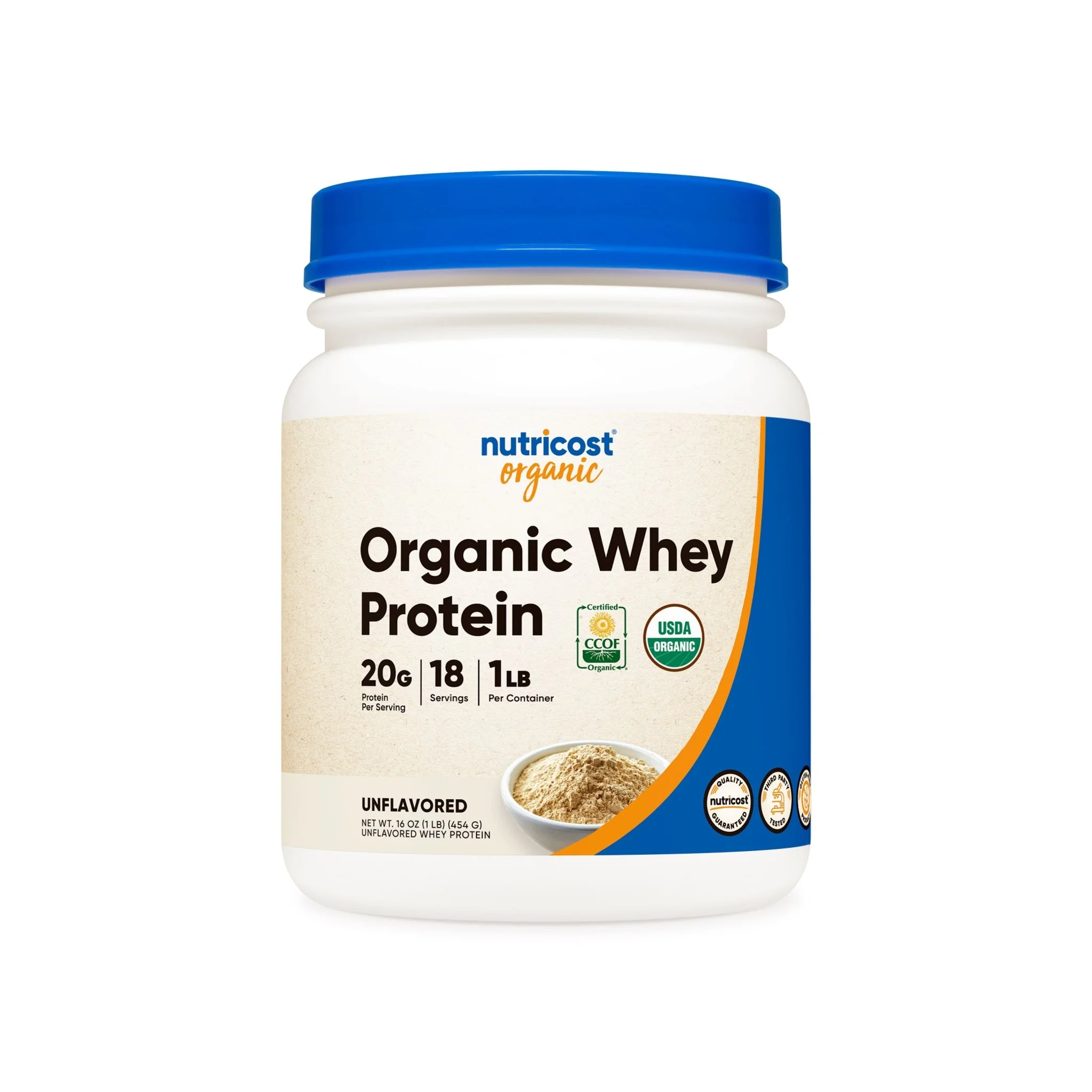 Nutricost Organic Whey Protein Powder - Image 3