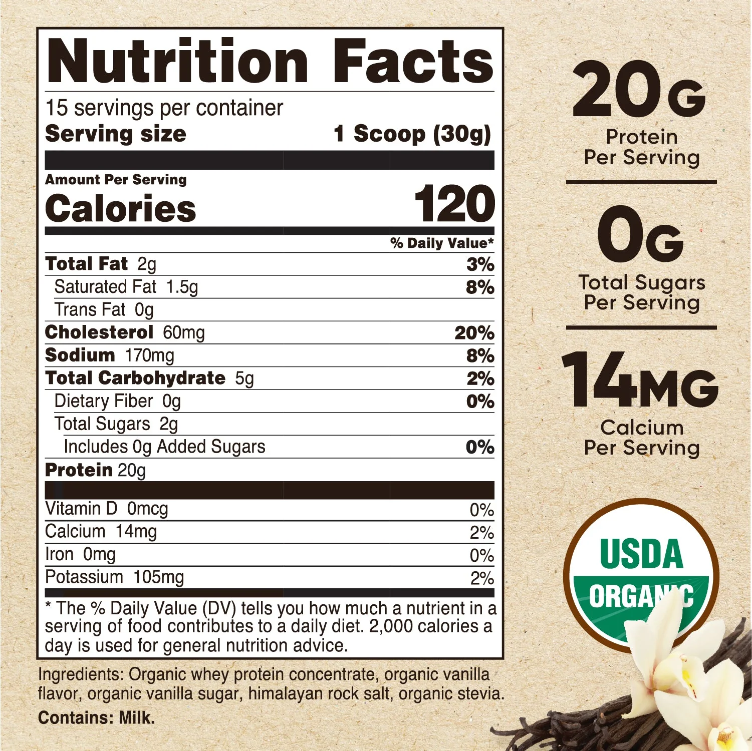 Nutricost Organic Whey Protein Powder - Image 6