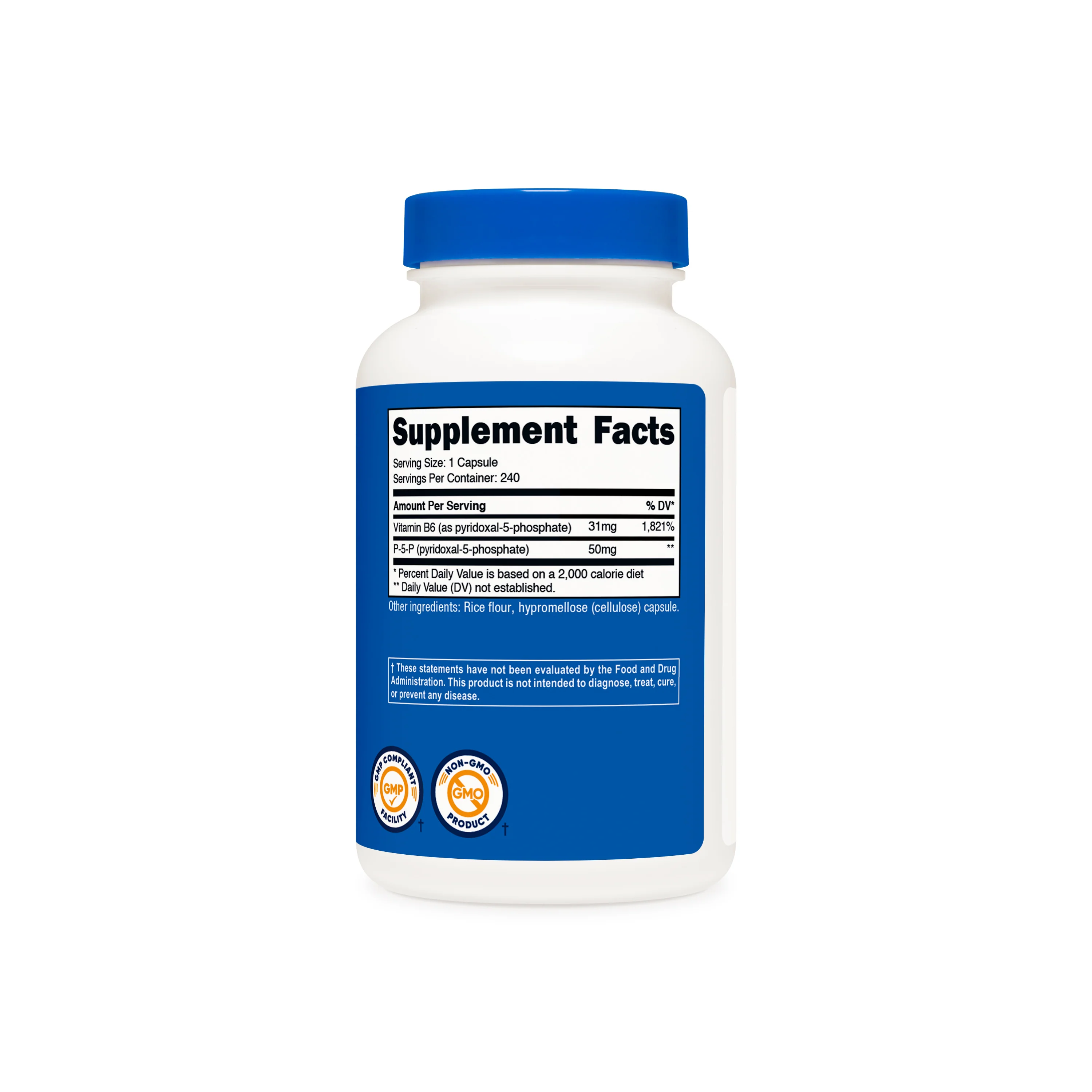 Nutricost P5P Capsules - Image 2