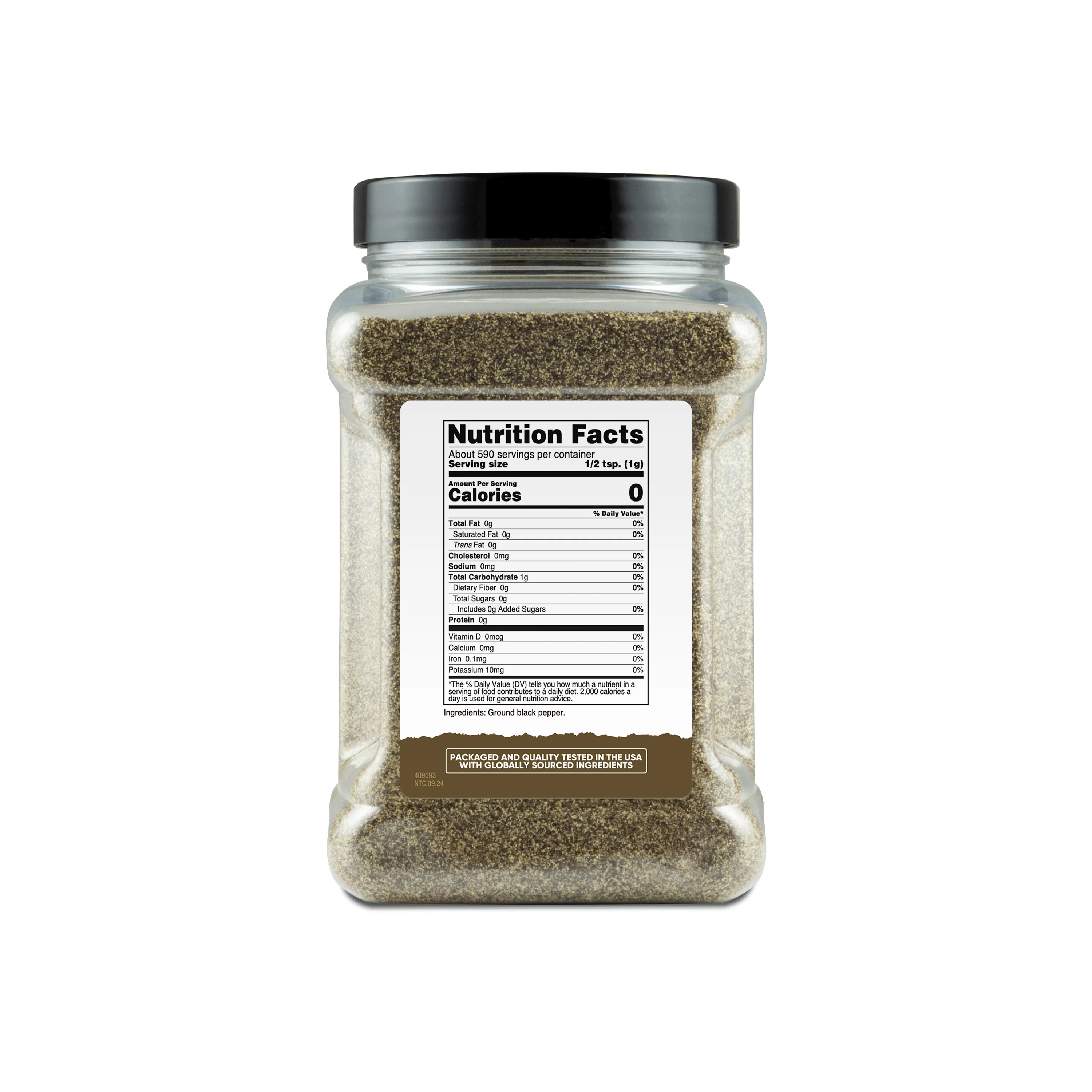 Nutricost Pantry Ground Black Pepper - Image 2