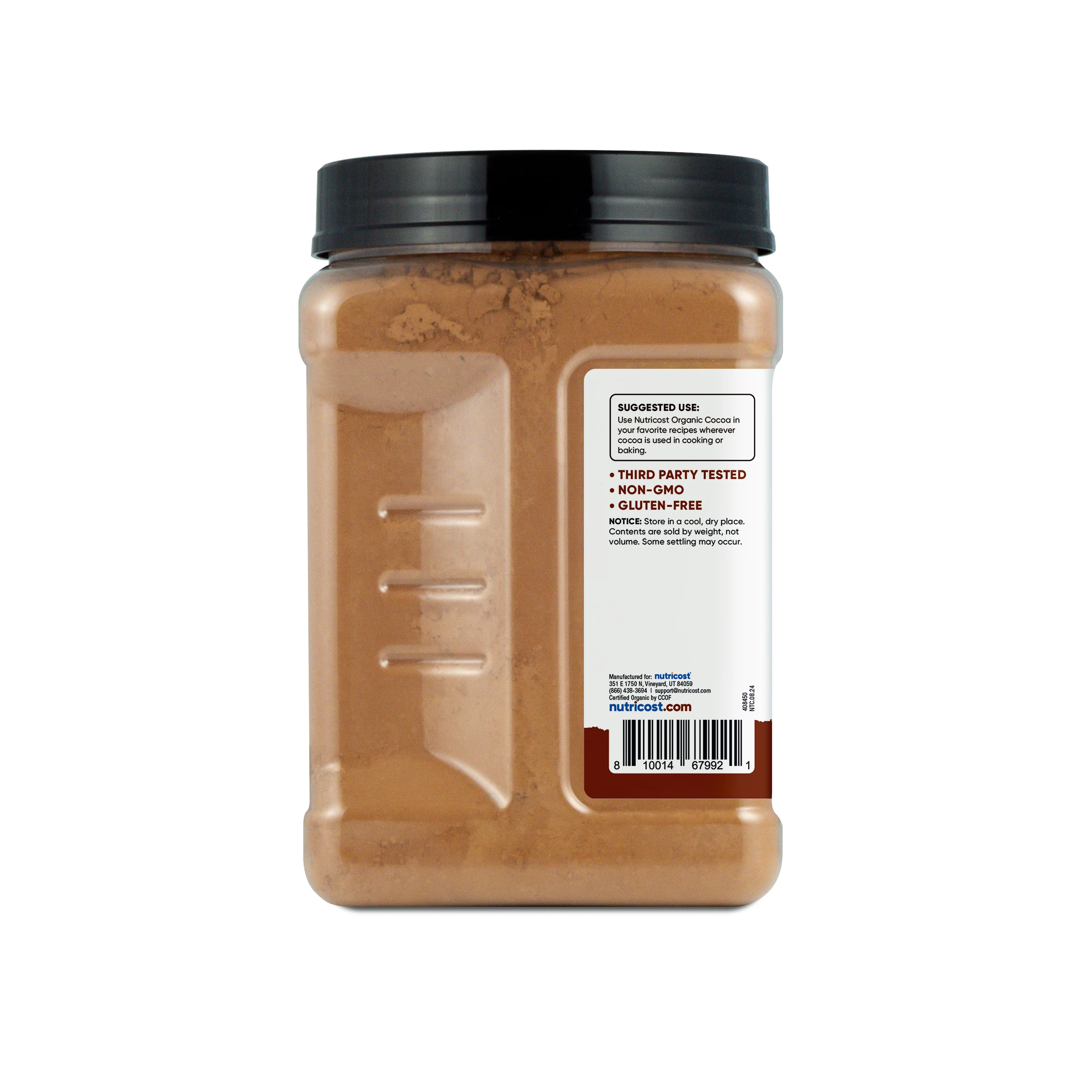 Nutricost Pantry Organic Cocoa Powder - Image 3