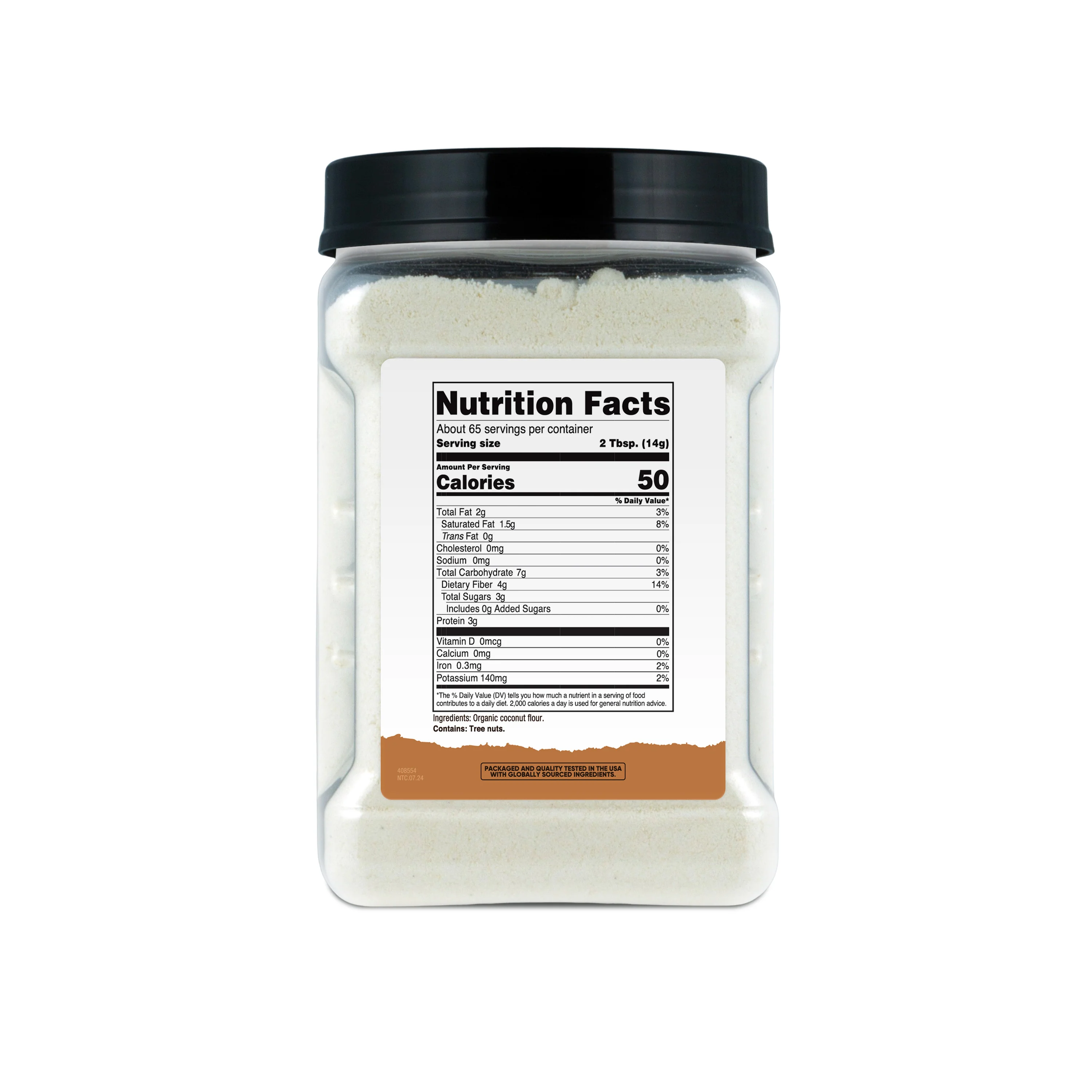 Nutricost PANTRY Organic Coconut Flour - Image 2